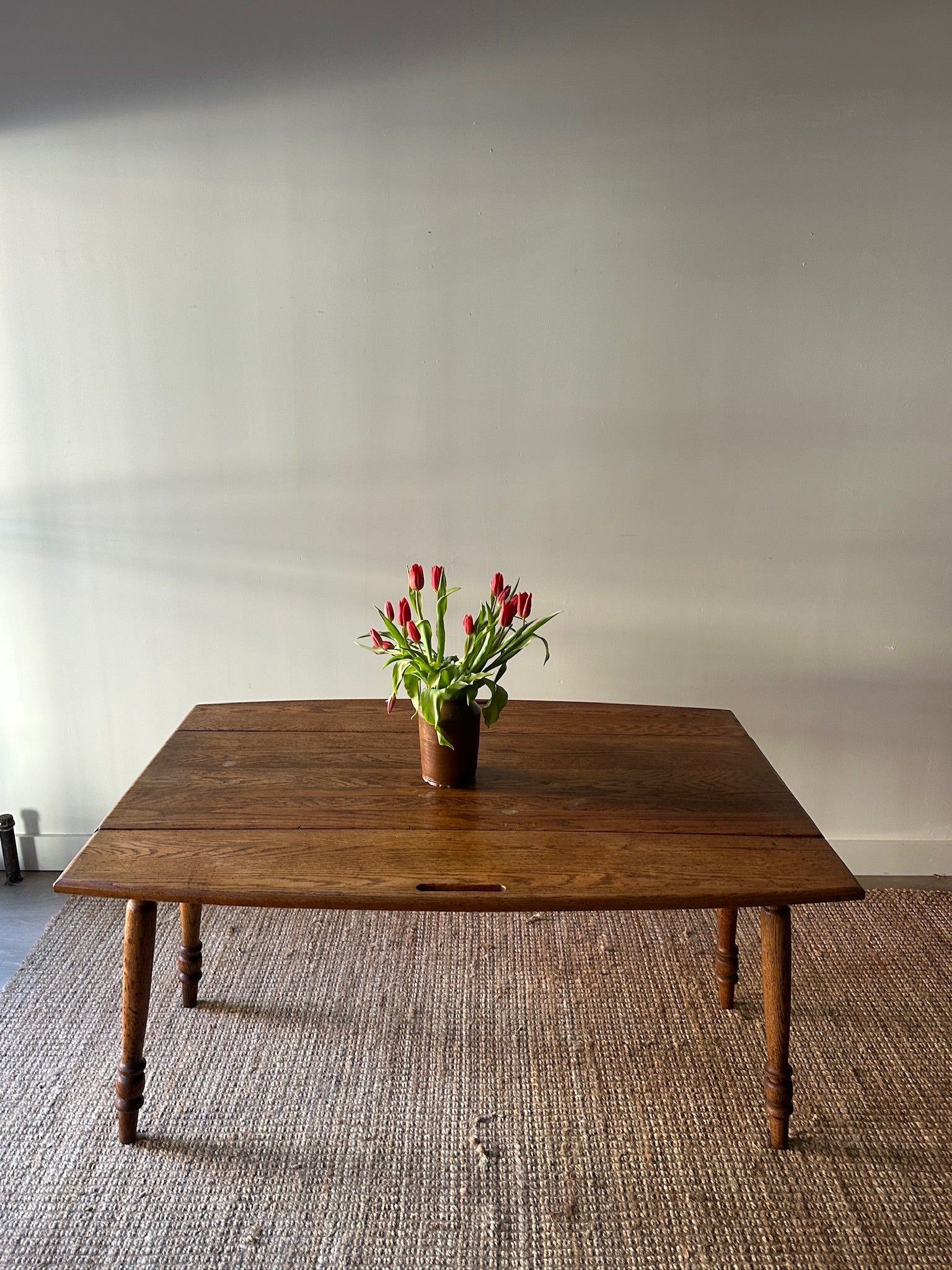Drop Leaf Table with handles - Image 3