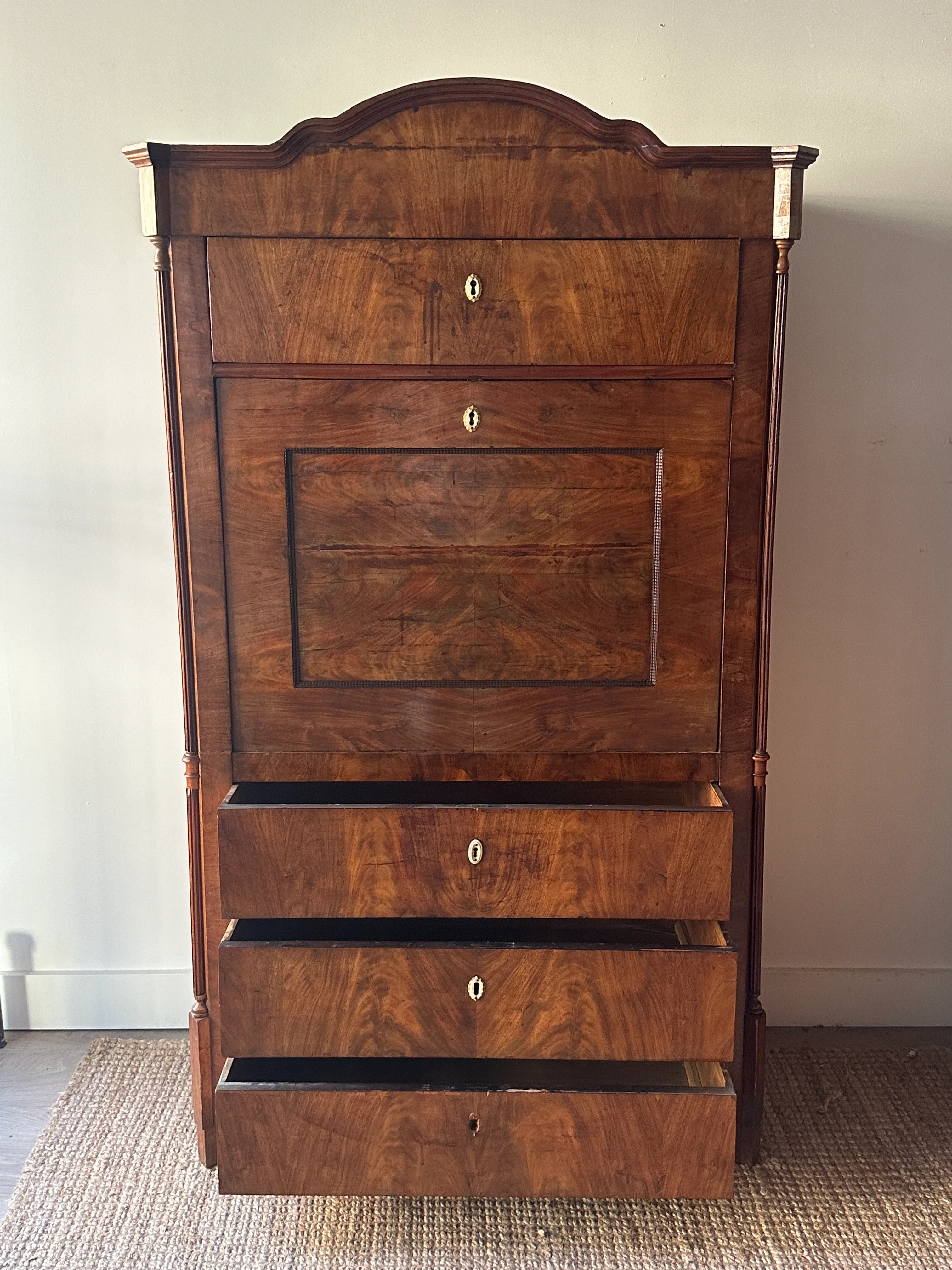 Early 19th c. secretarie a abattant - Image 9