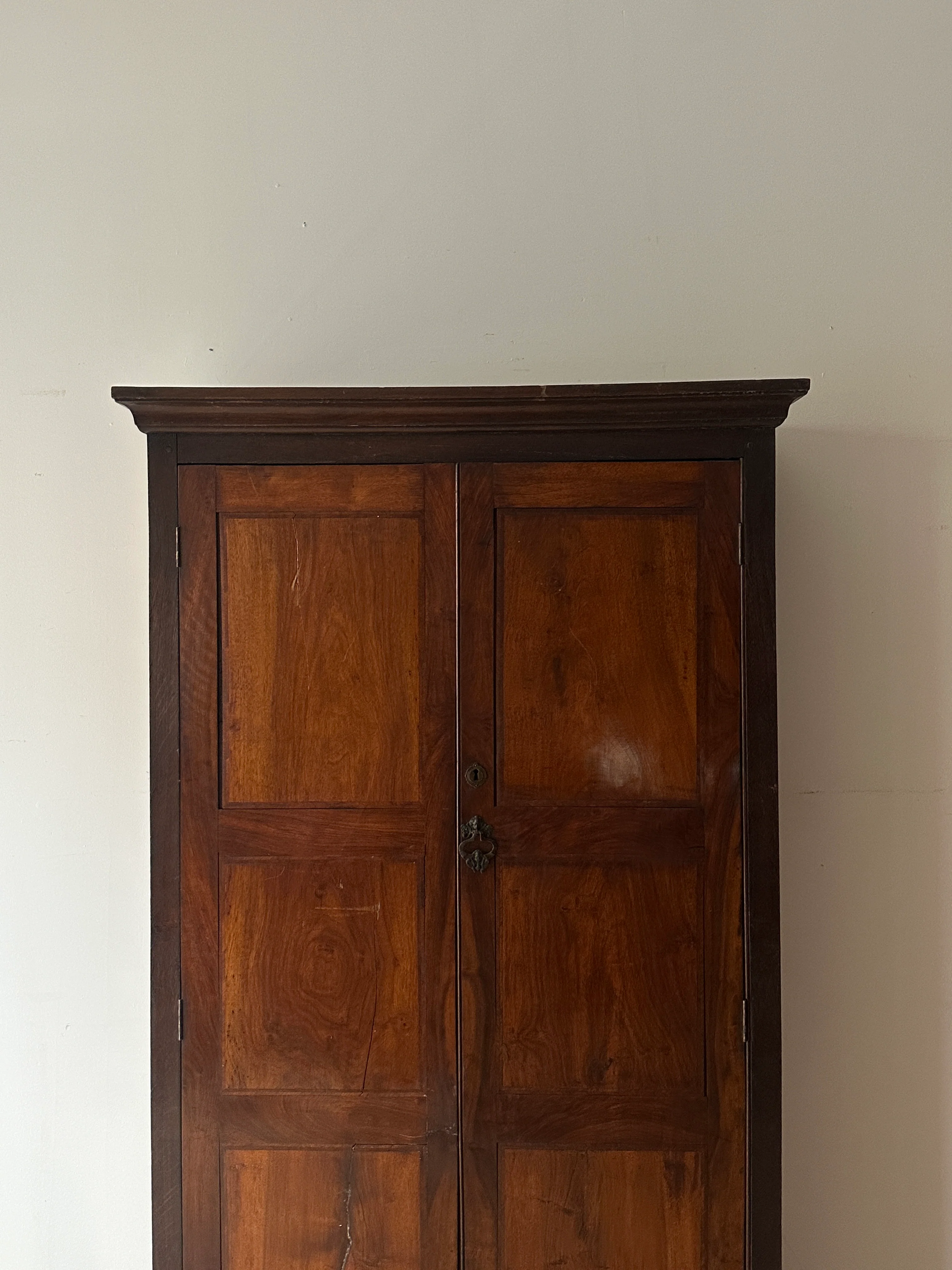 Edwardian bun foot cupboard - Image 2