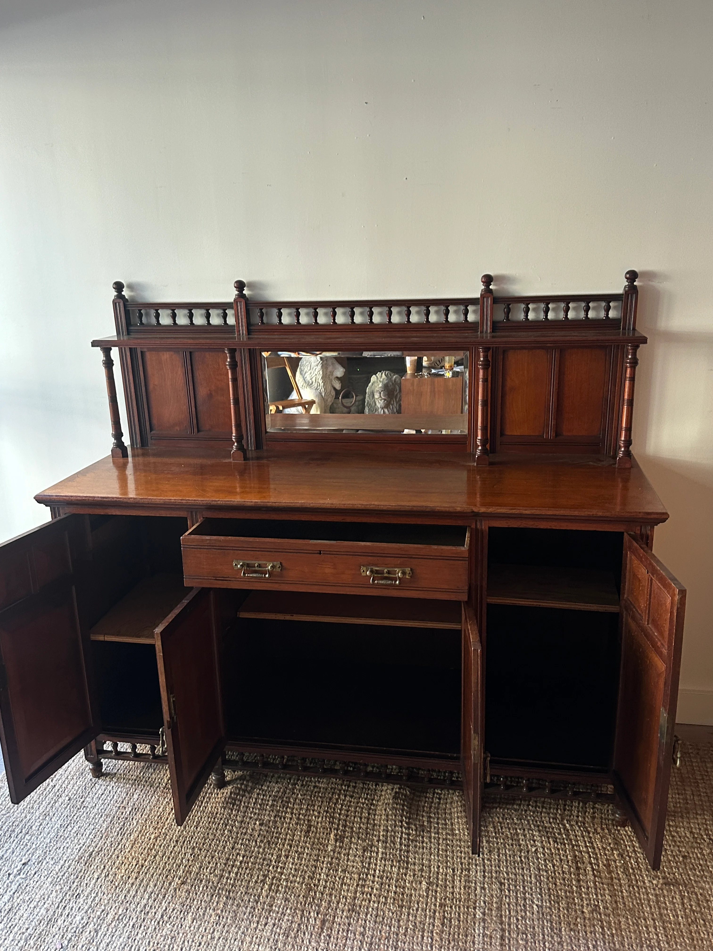 Edwardian sideboard - Image 9