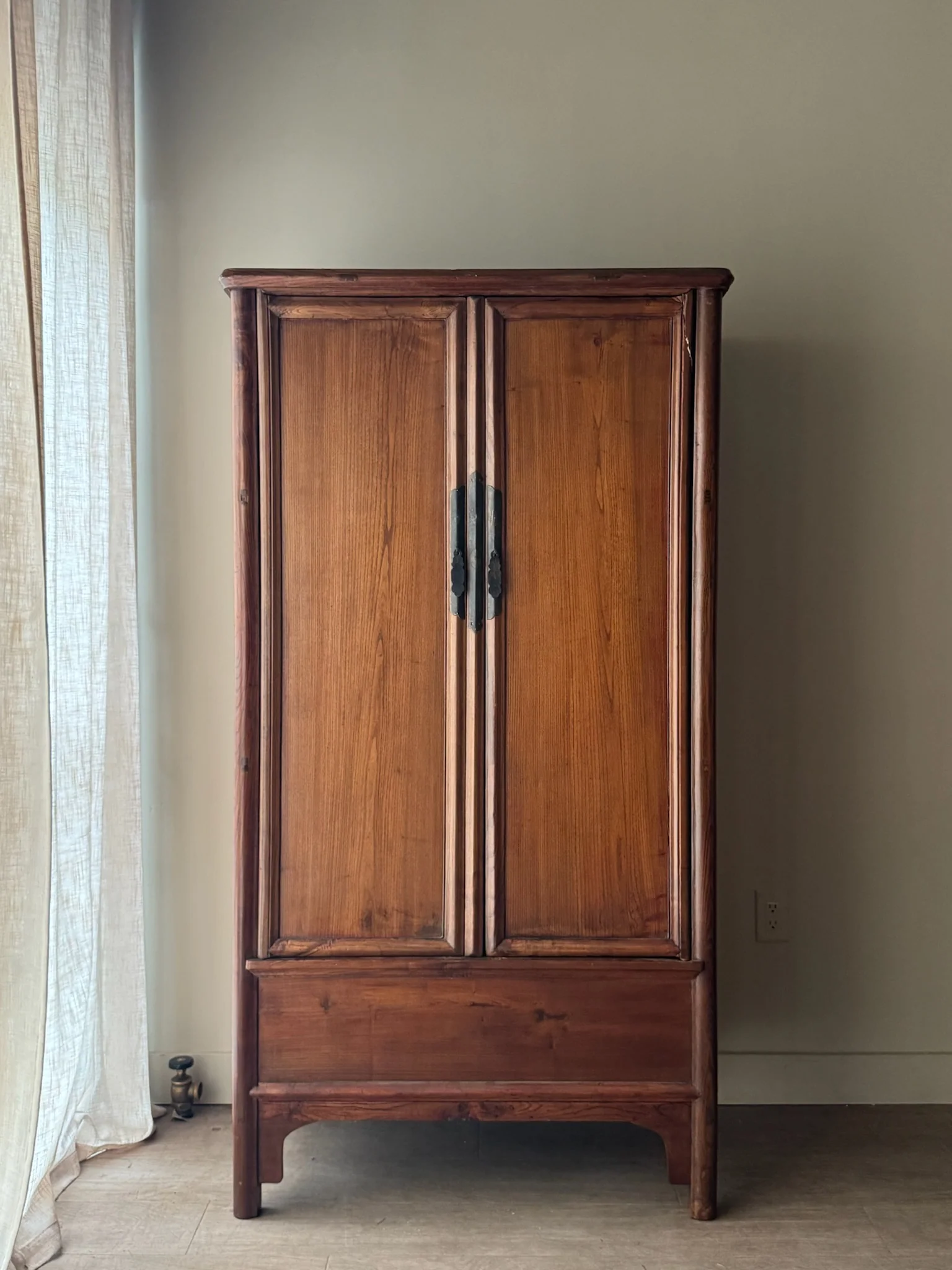 Elm wood cupboard