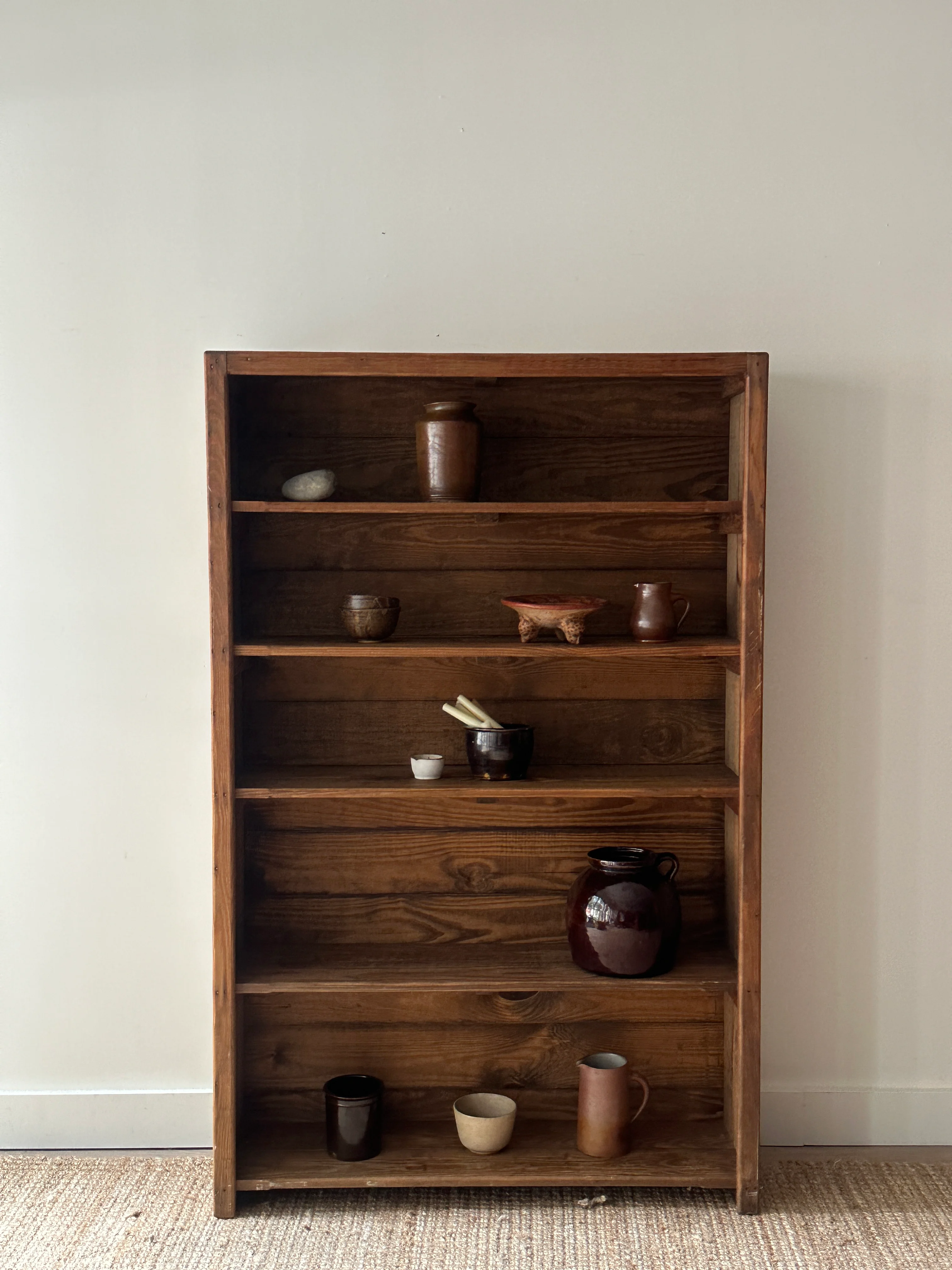 Farmhouse pine bookshelf - Image 6