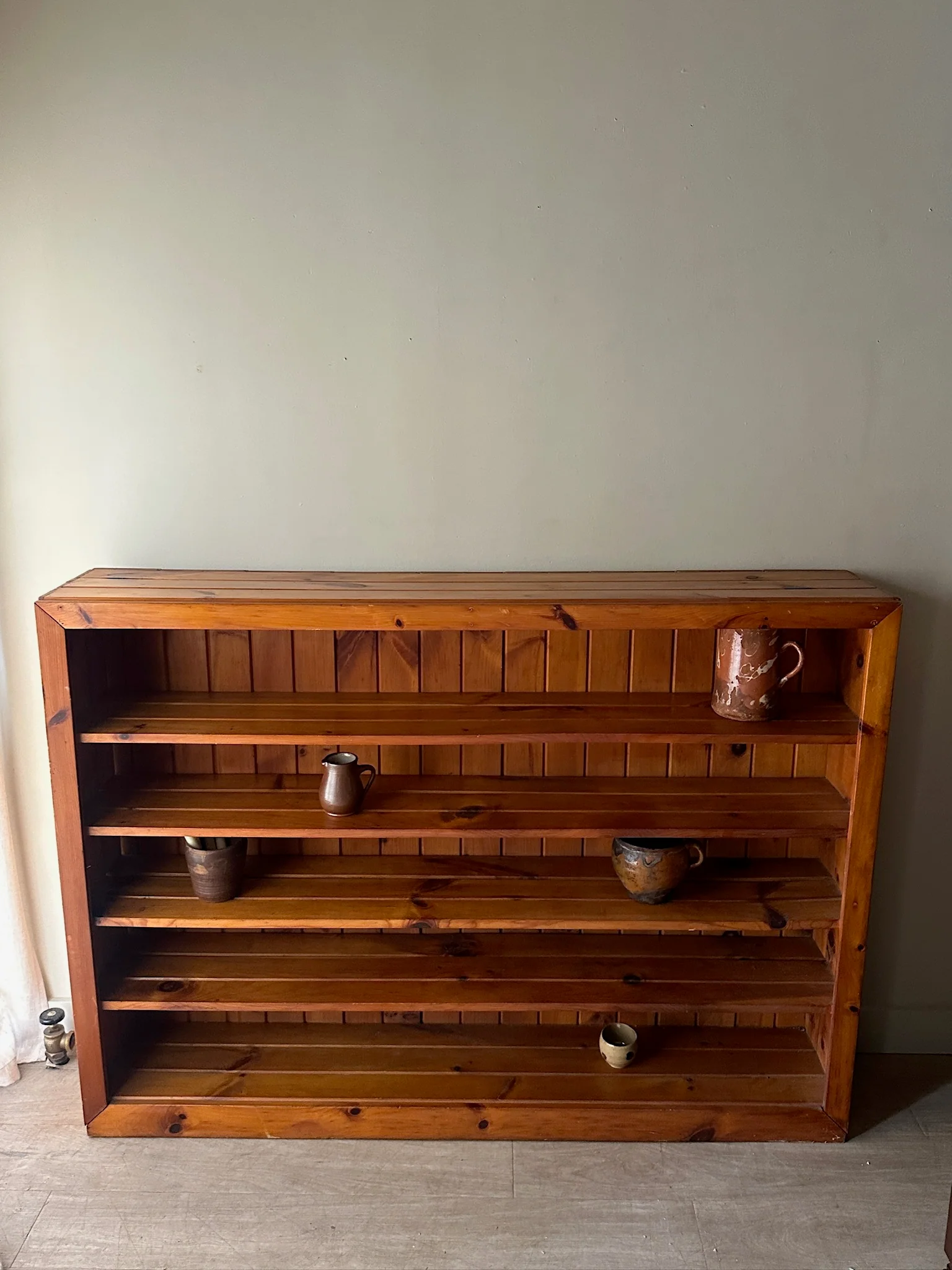 Farmhouse pine shelf - Image 2