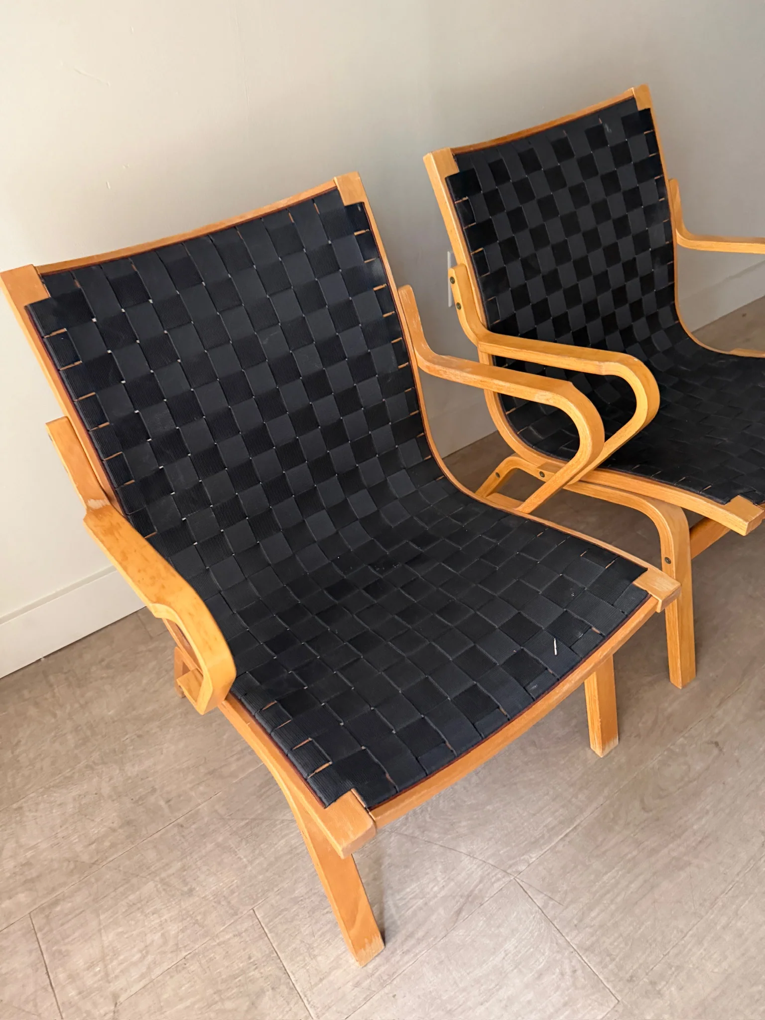 Finn Ostergaard Danish lounge chairs. Sold individually. - Image 3