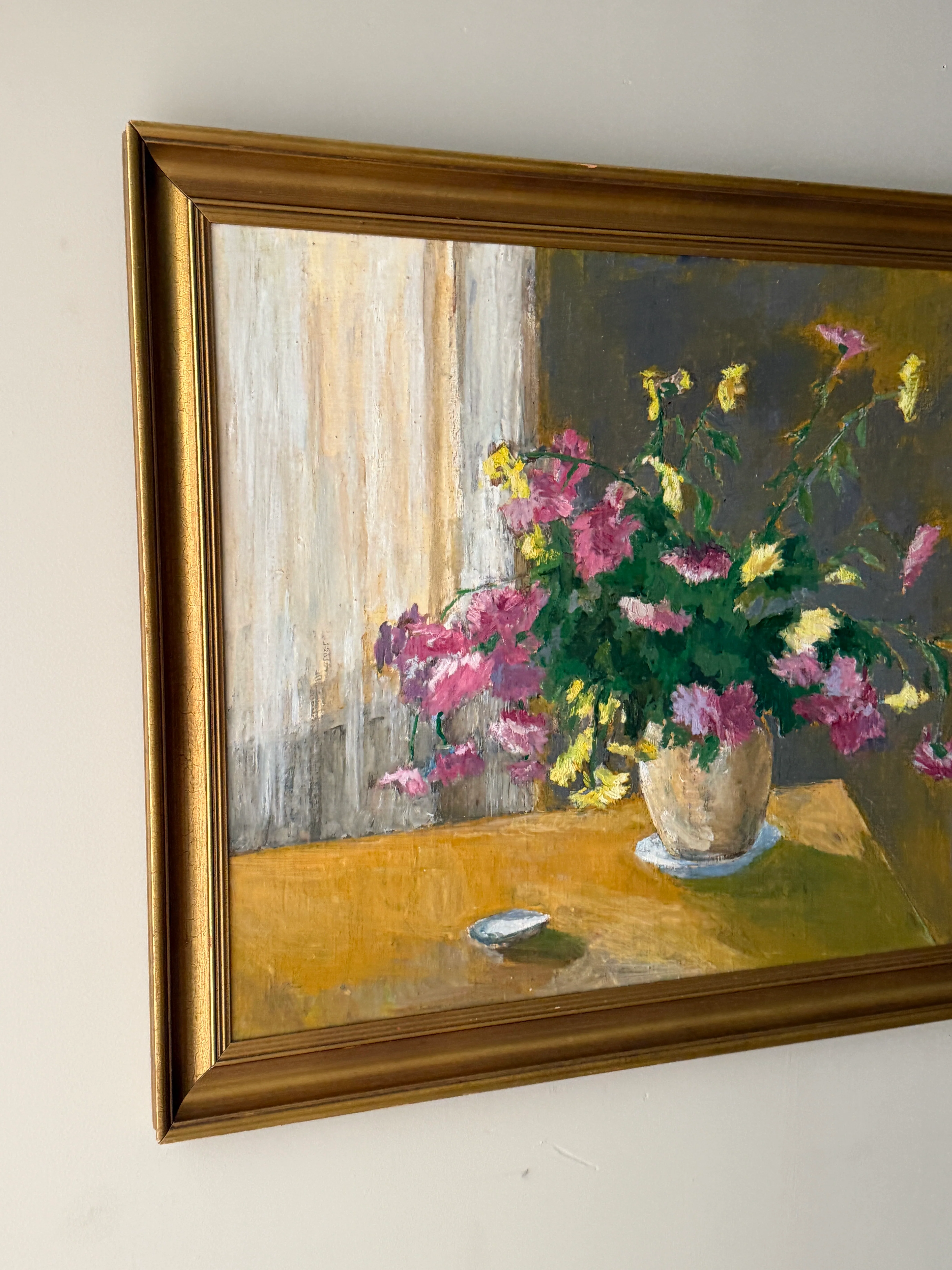 1964 Floral still life. Signed. - Image 2