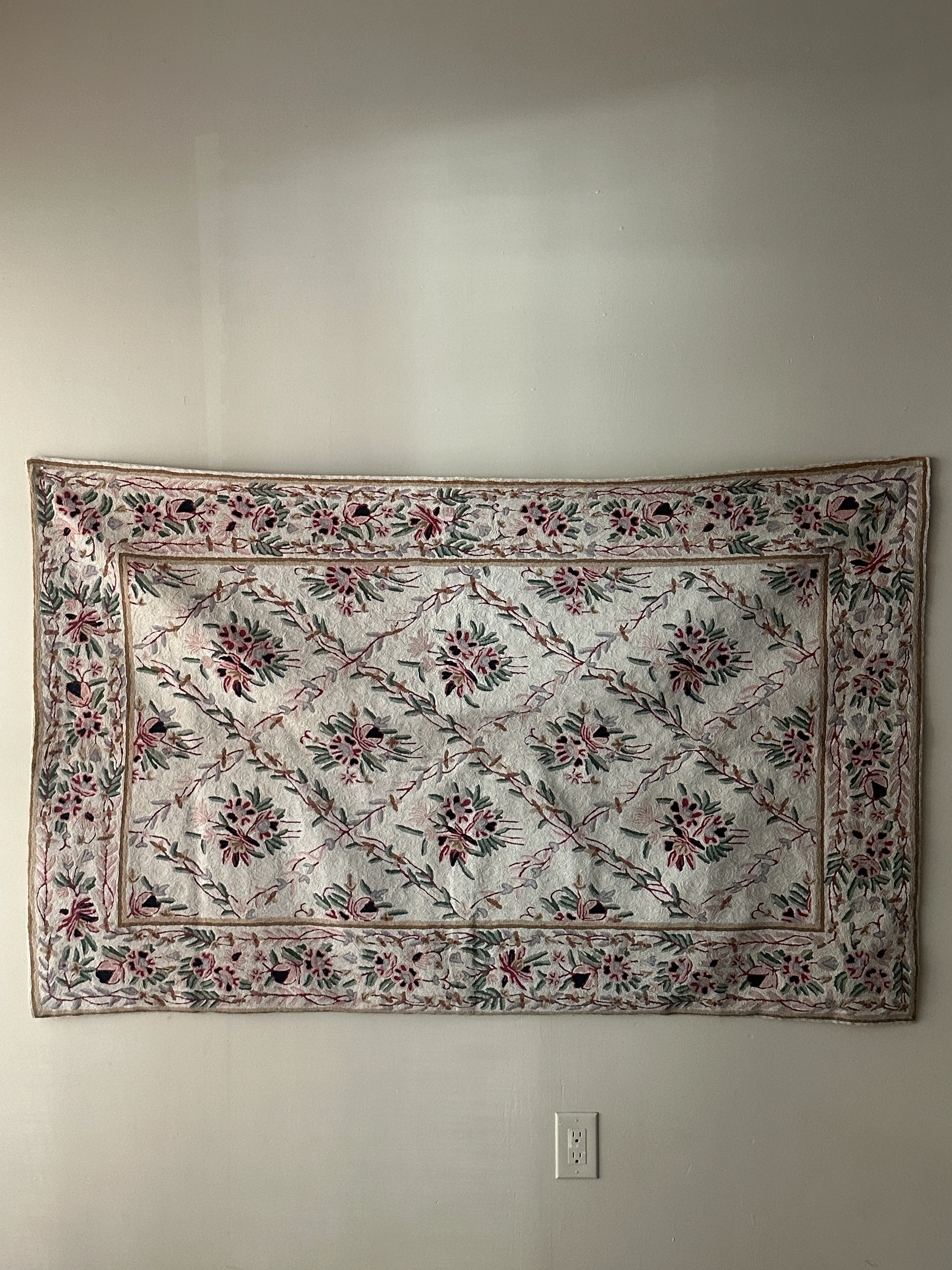Floral tapestry or headboard - Image 2