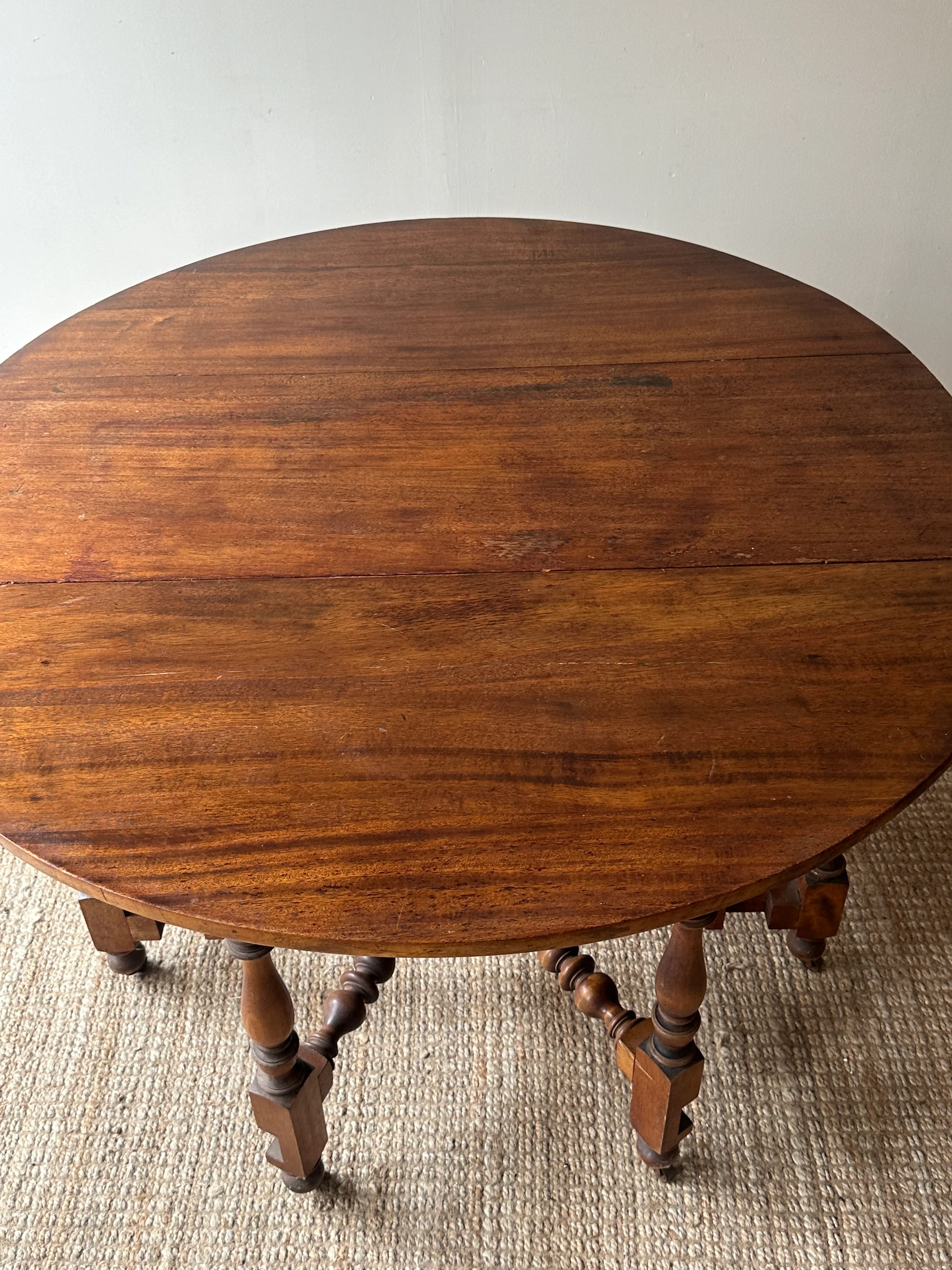 Gate leg dining table - Image 4