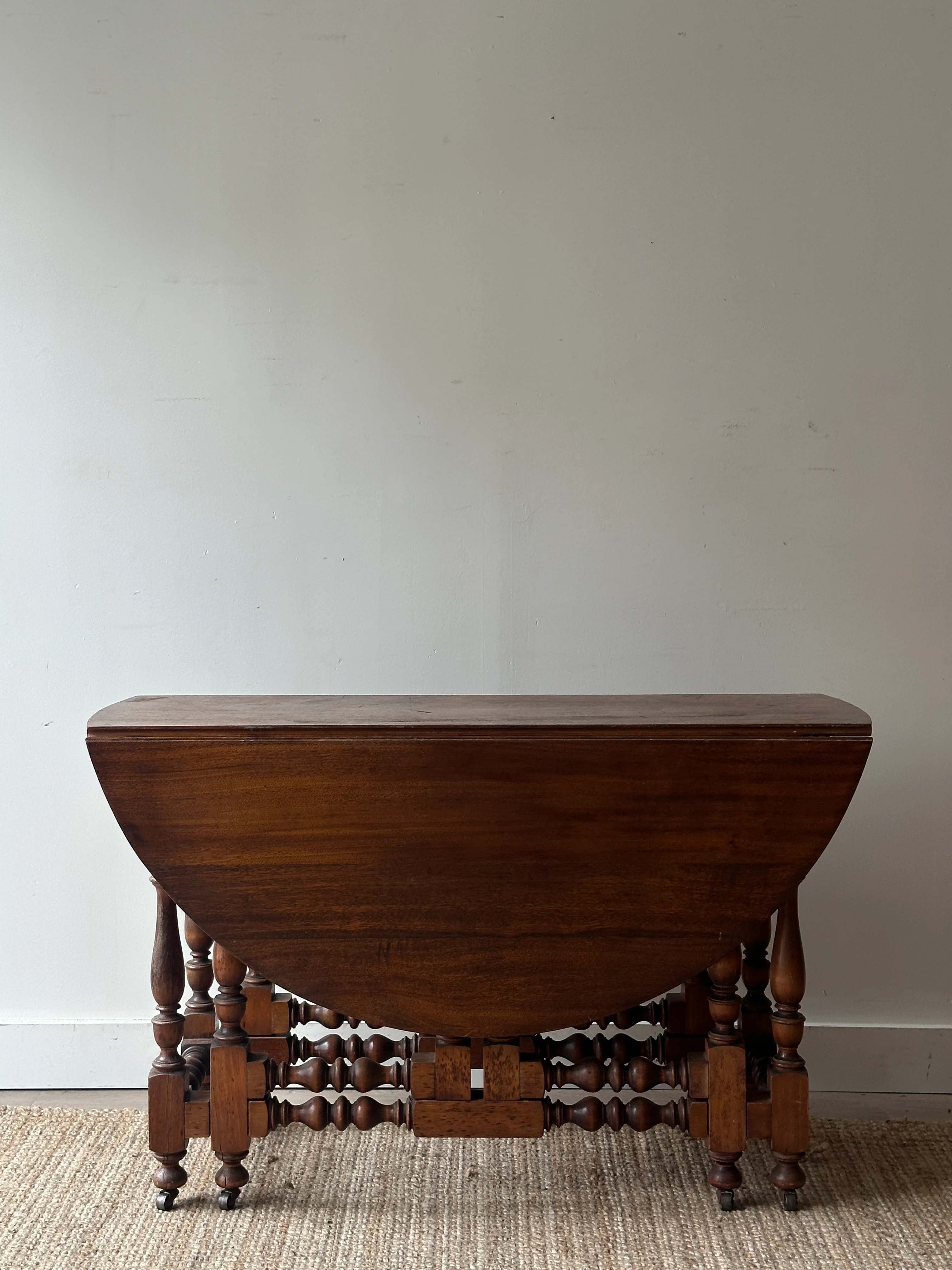 Gate leg dining table - Image 6