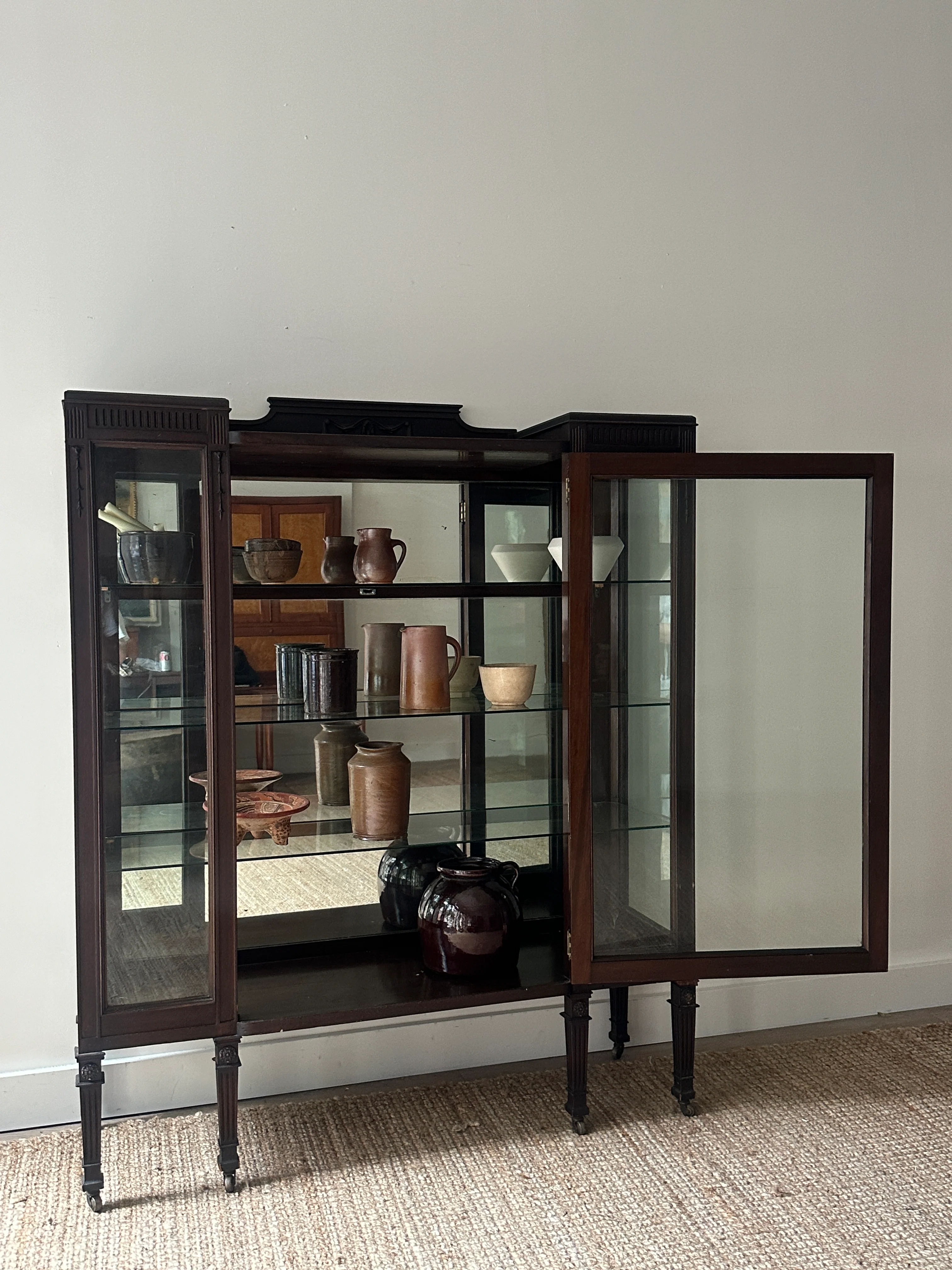 Glass china cabinet - Image 6