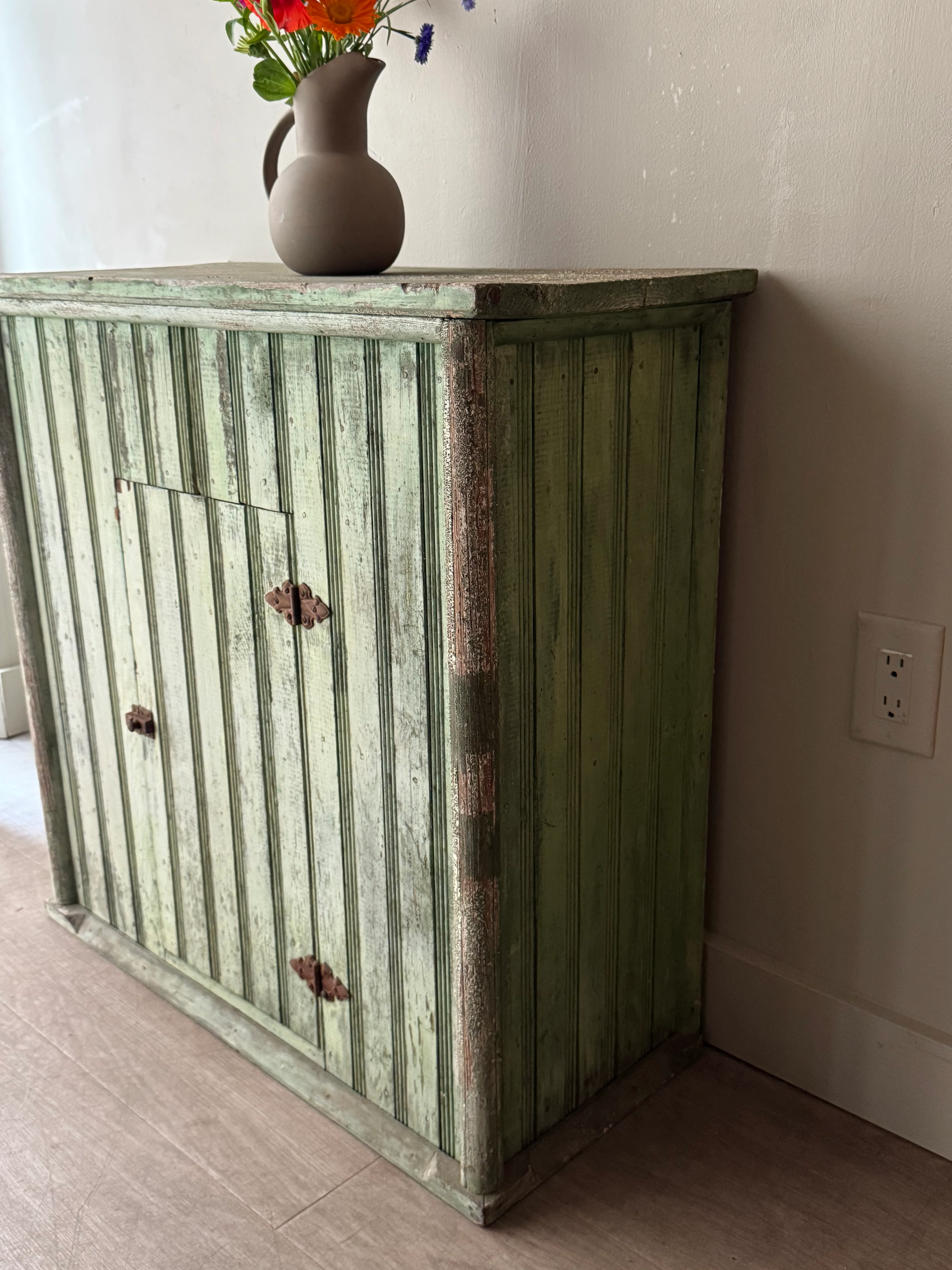 Green Painted Cabinet - Image 3