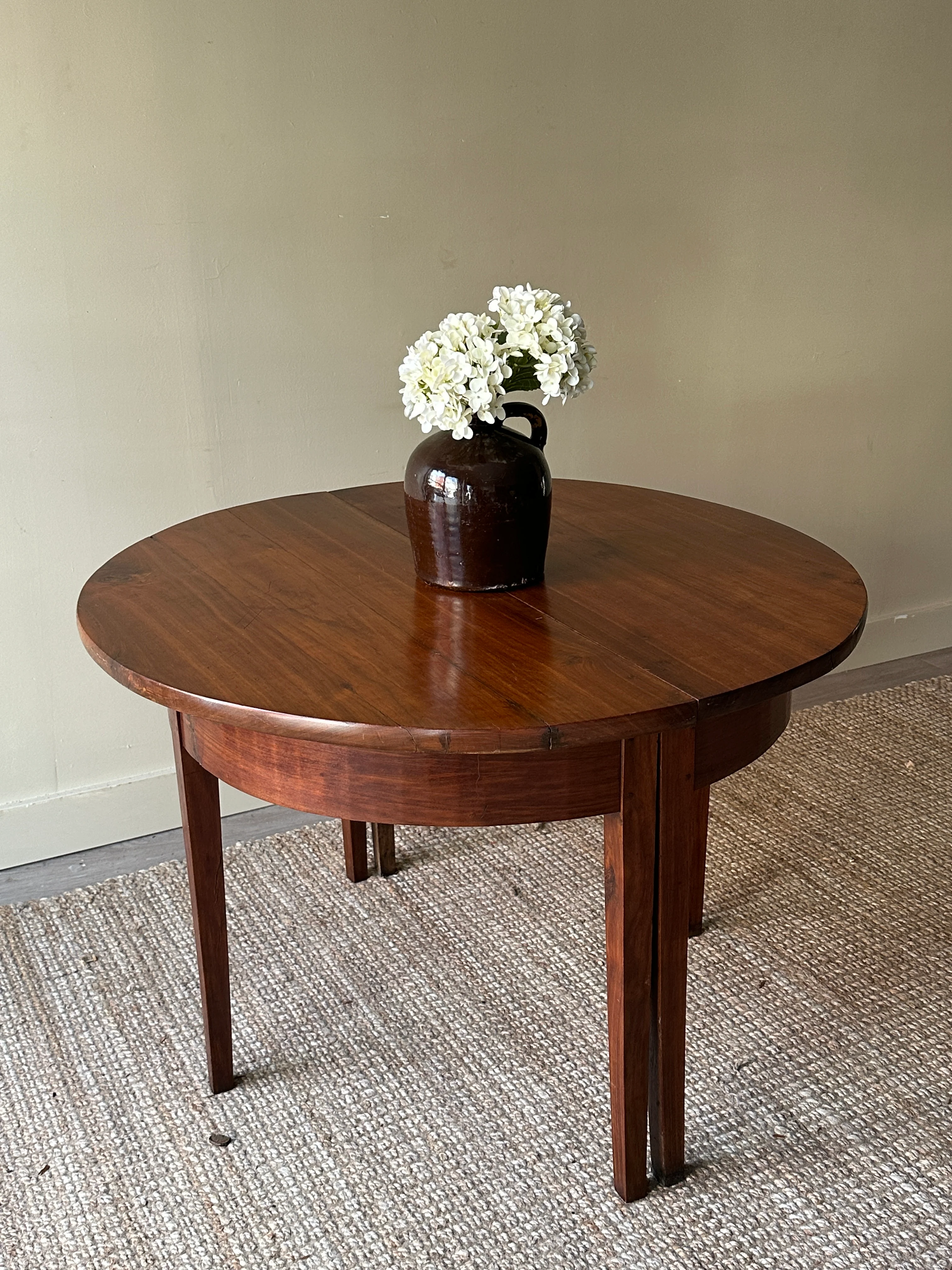 Half moon entryway tables. Sold individually. - Image 4