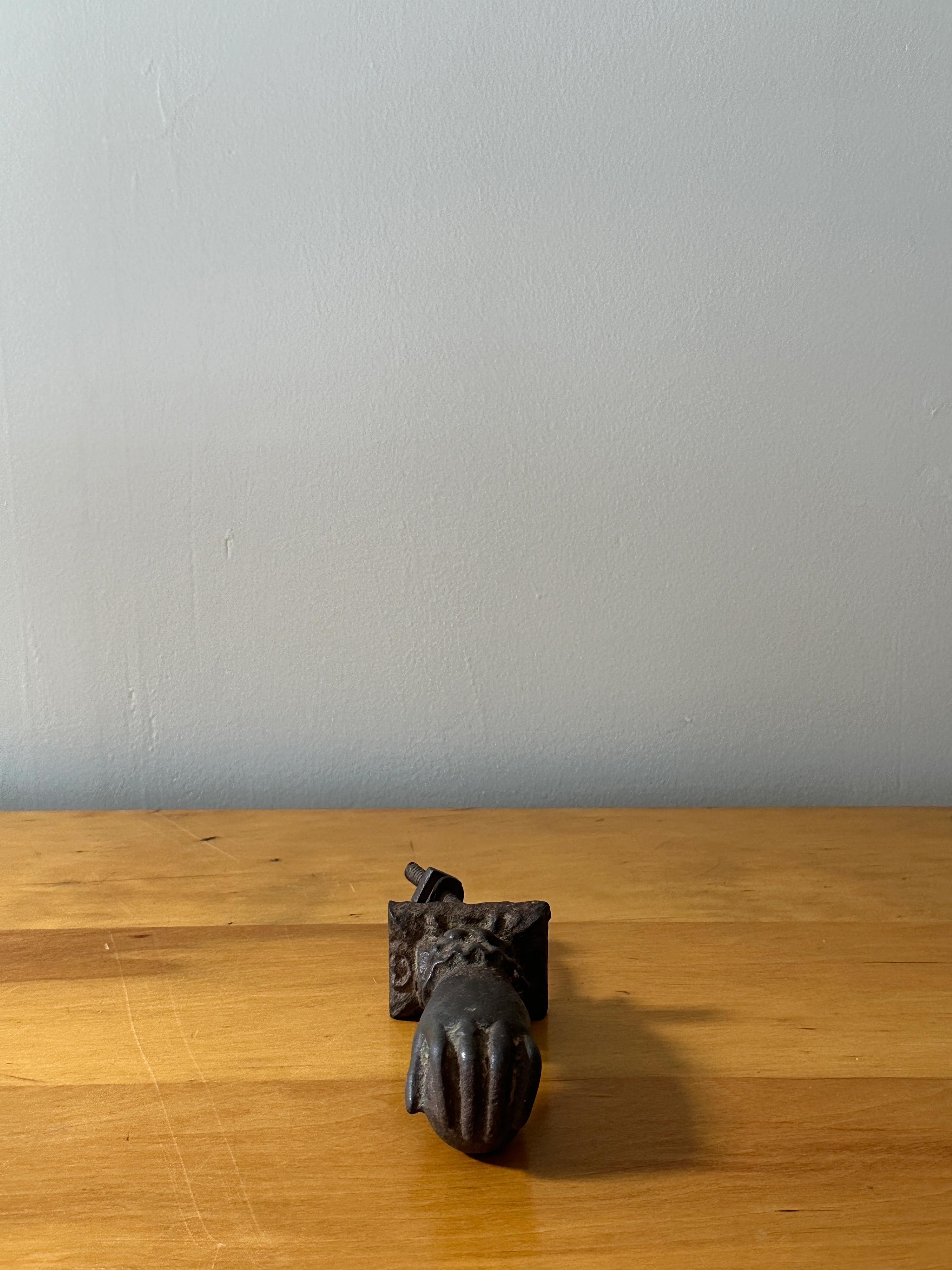 Hand of Fatima cast iron door knocker - Image 5