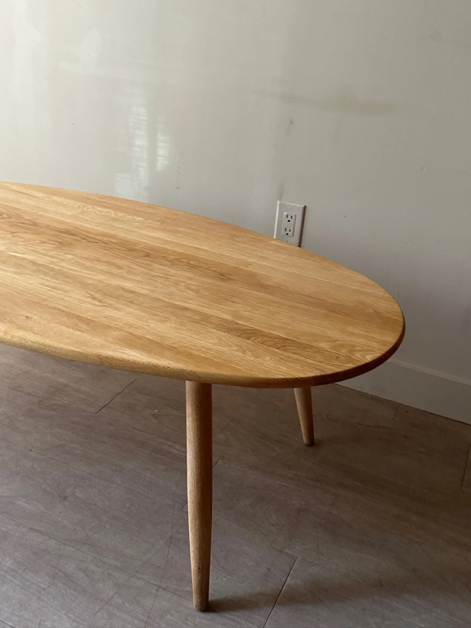 Haslev Danish oak coffee table - Image 3