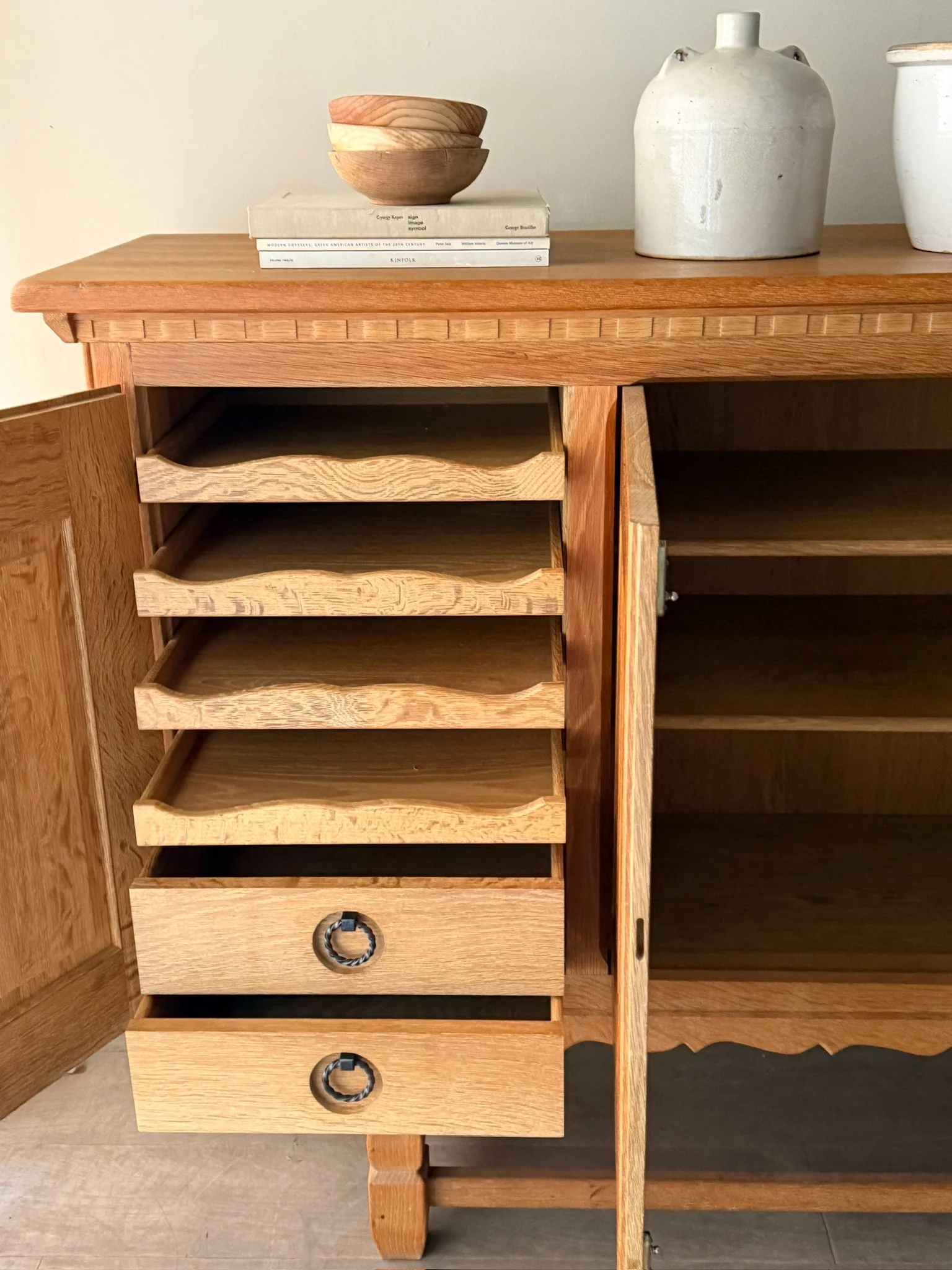 Henning Kjaernulf oak sideboard - Image 7