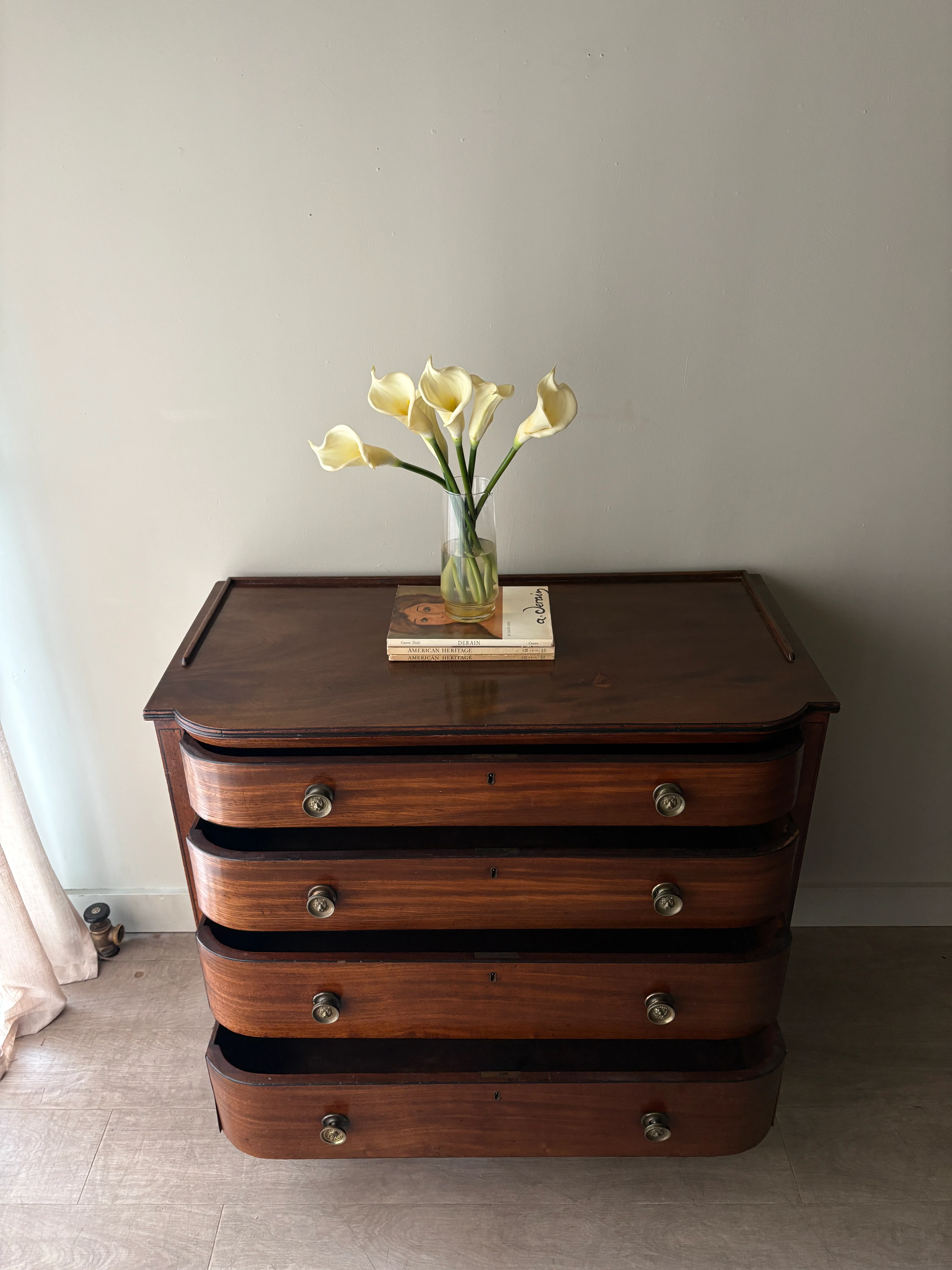 Inlaid mahogany dresser - Image 5
