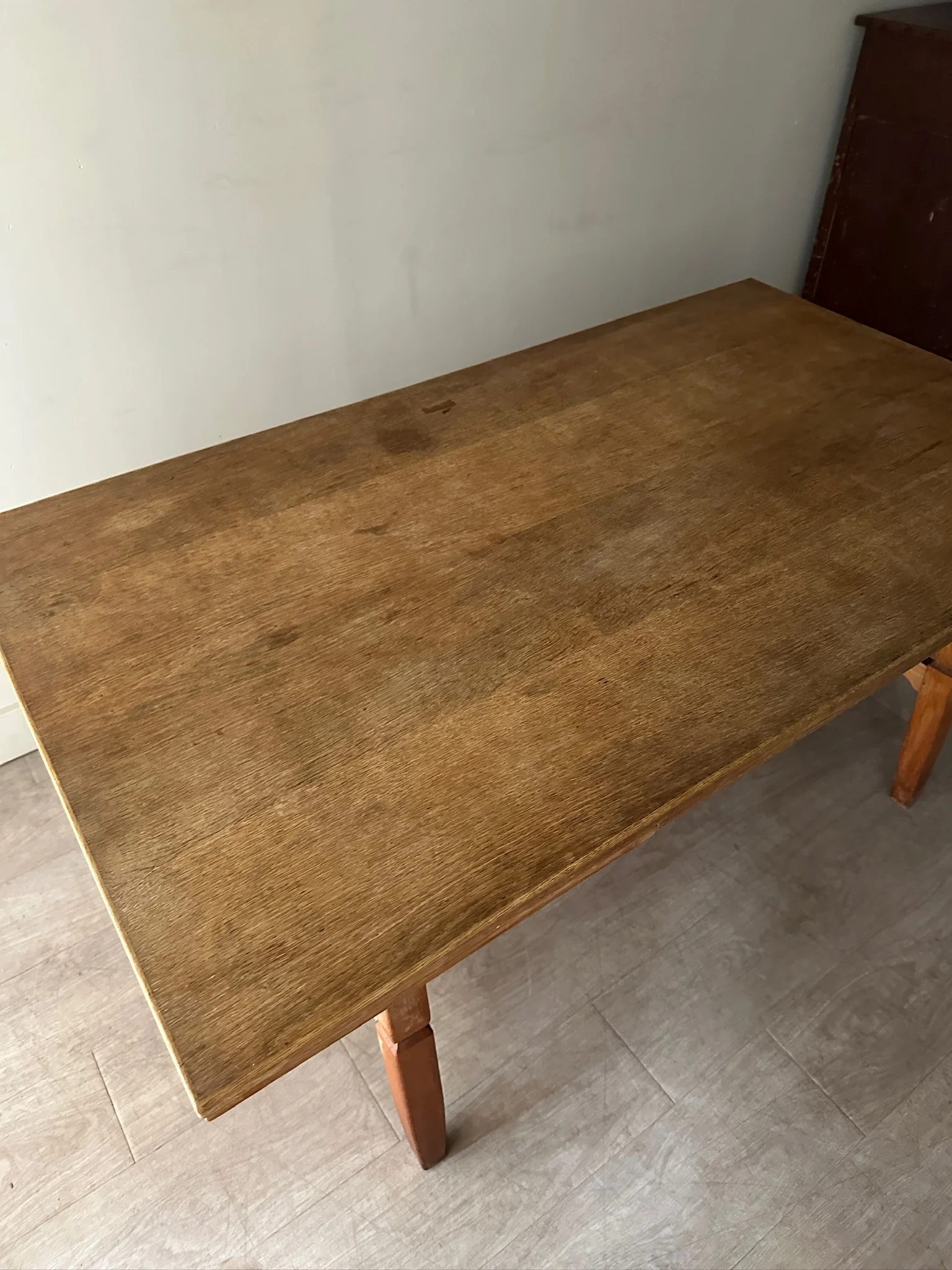 Kjaernulf style Danish oak dining table - Image 5