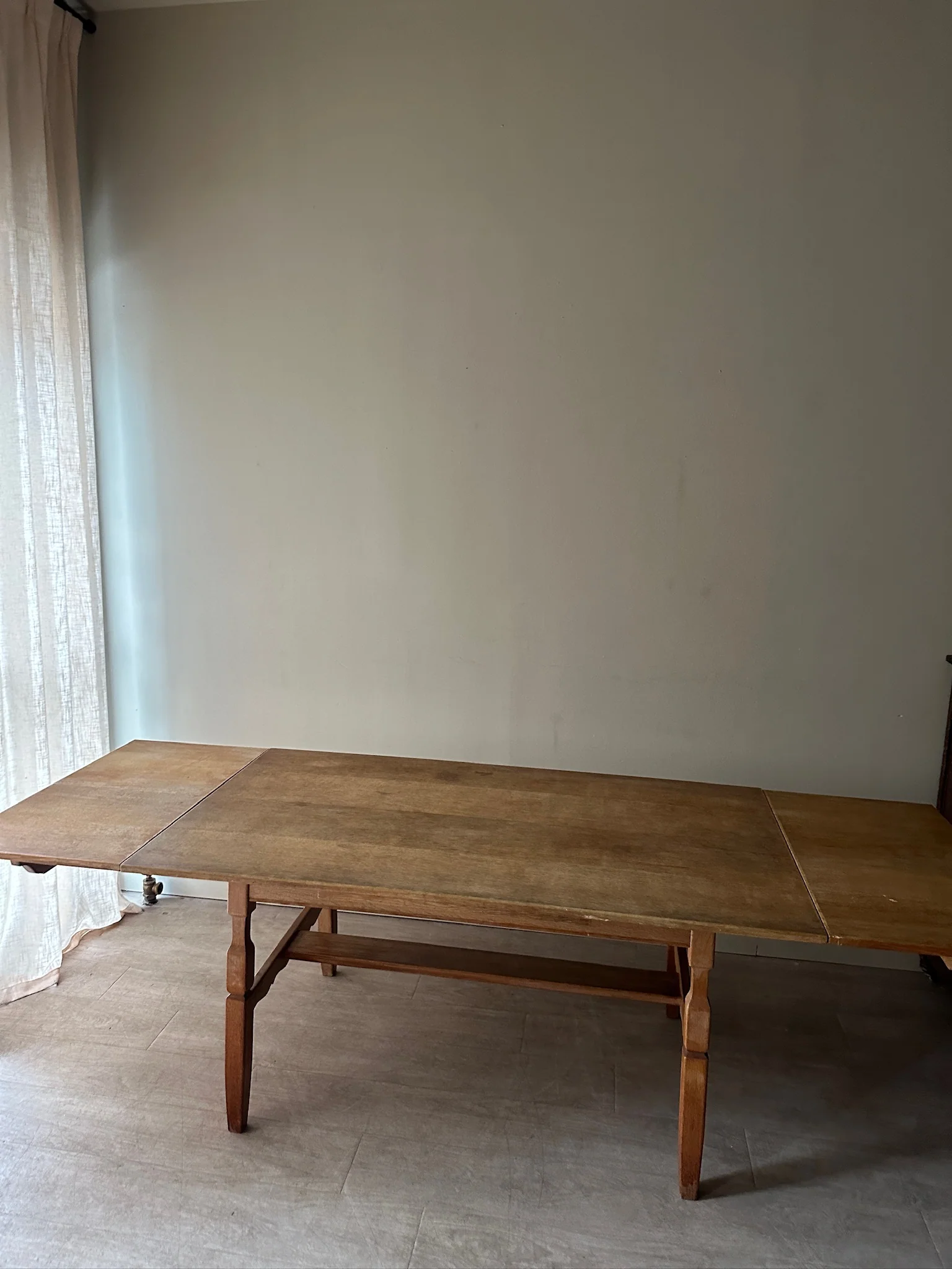 Kjaernulf style Danish oak dining table - Image 7