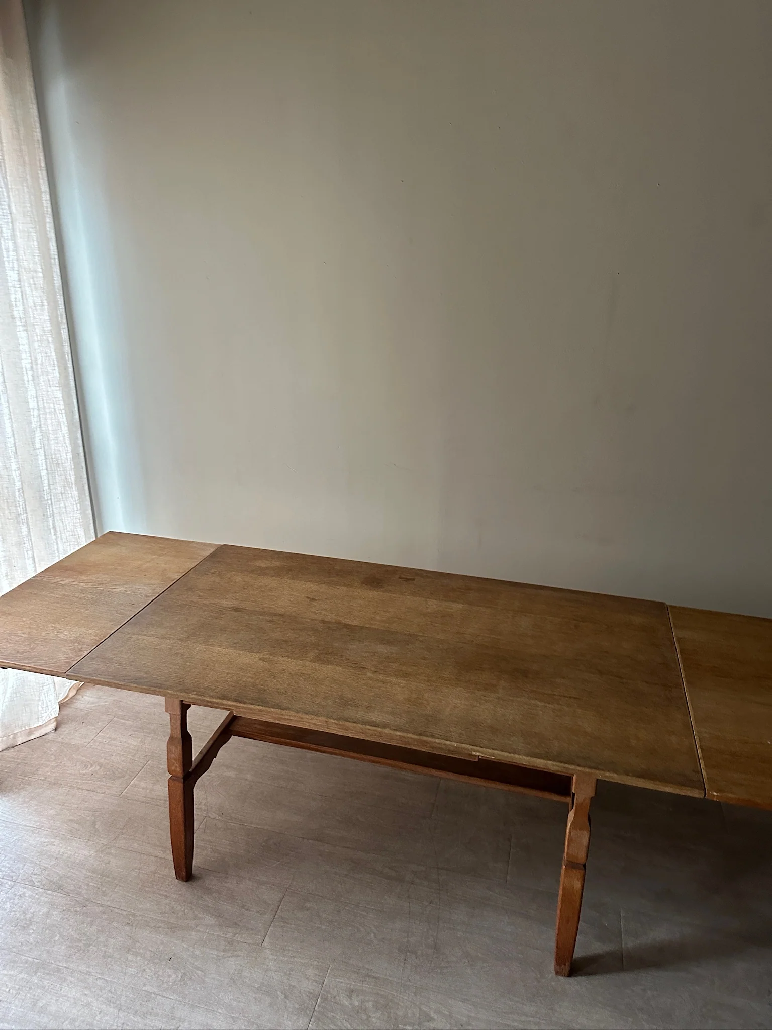 Kjaernulf style Danish oak dining table - Image 8