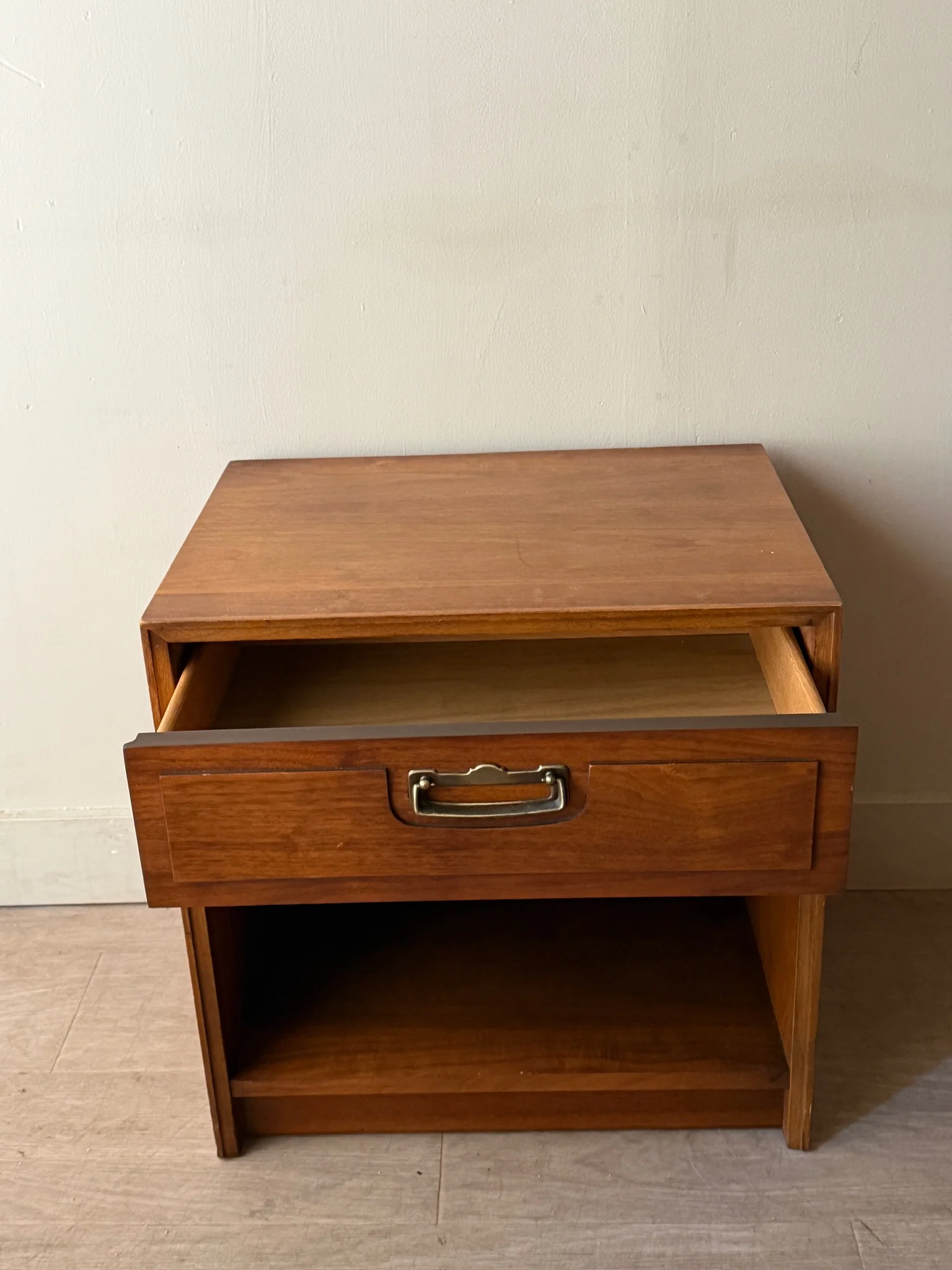 Lane walnut nightstand - Image 5