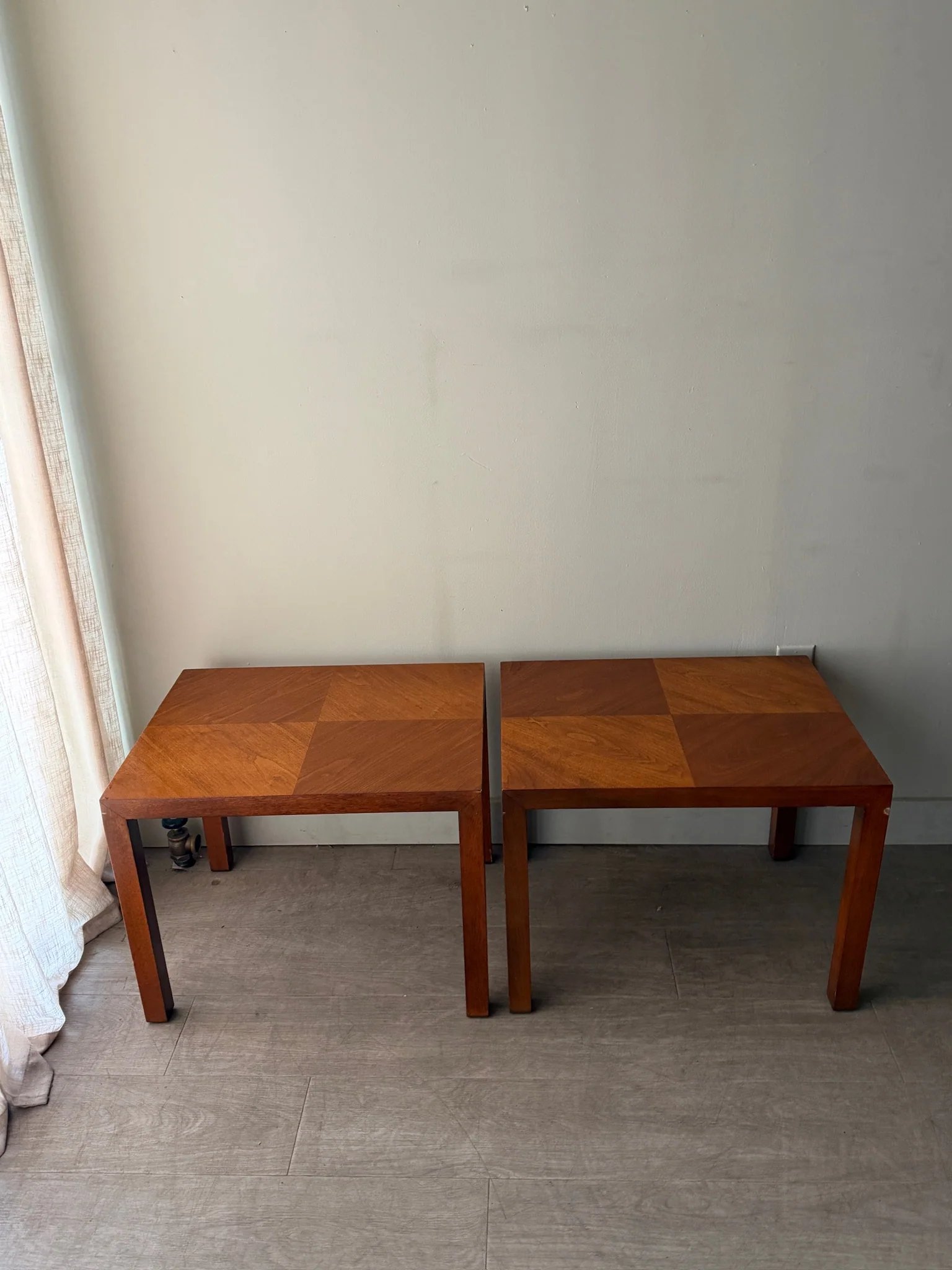 Lane walnut side tables. Sold individually. - Image 3