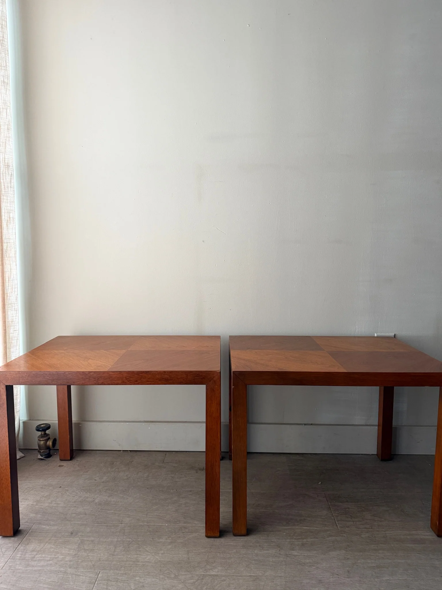 Lane walnut side tables. Sold individually. - Image 6