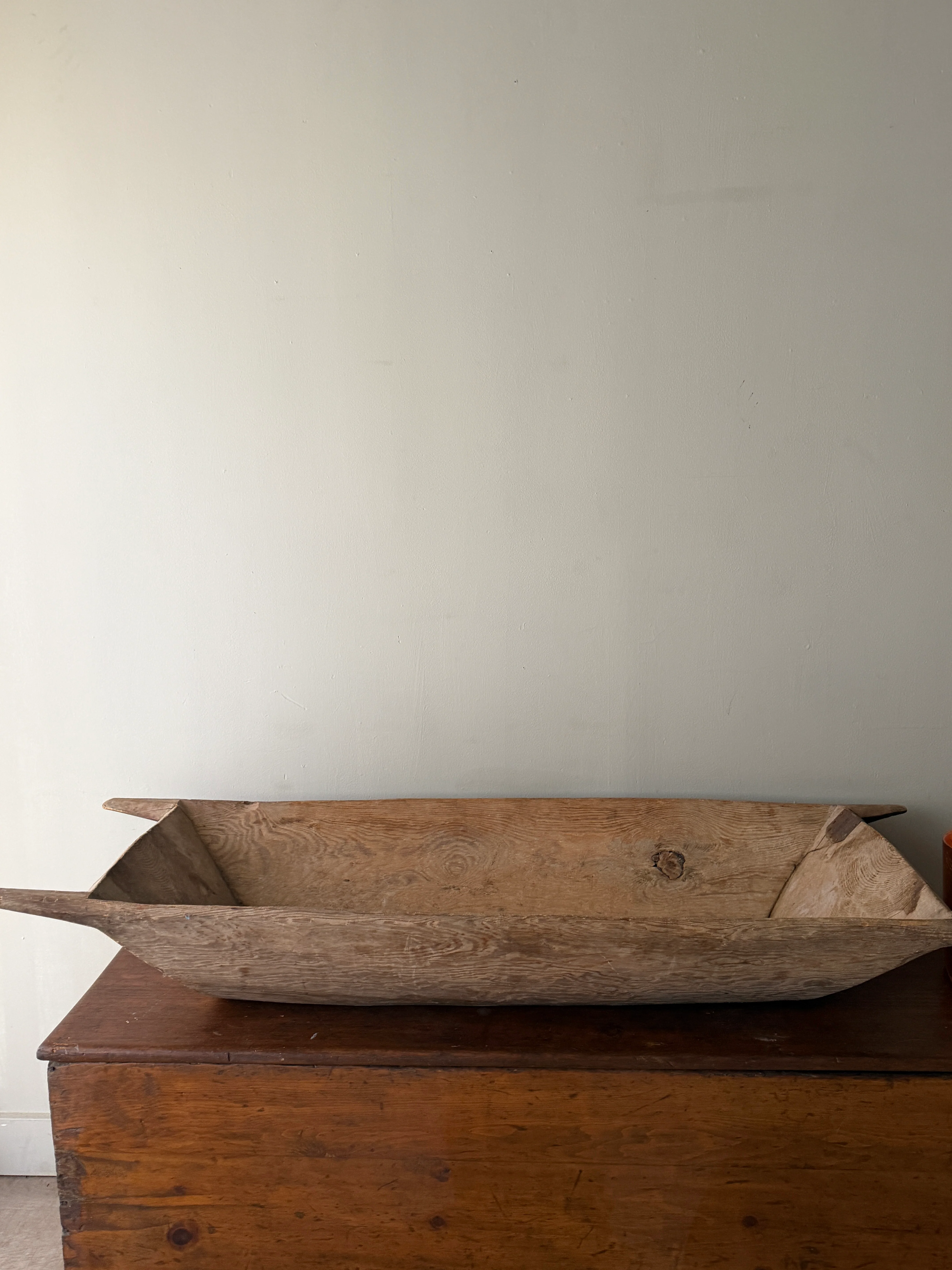 Large pine trough
