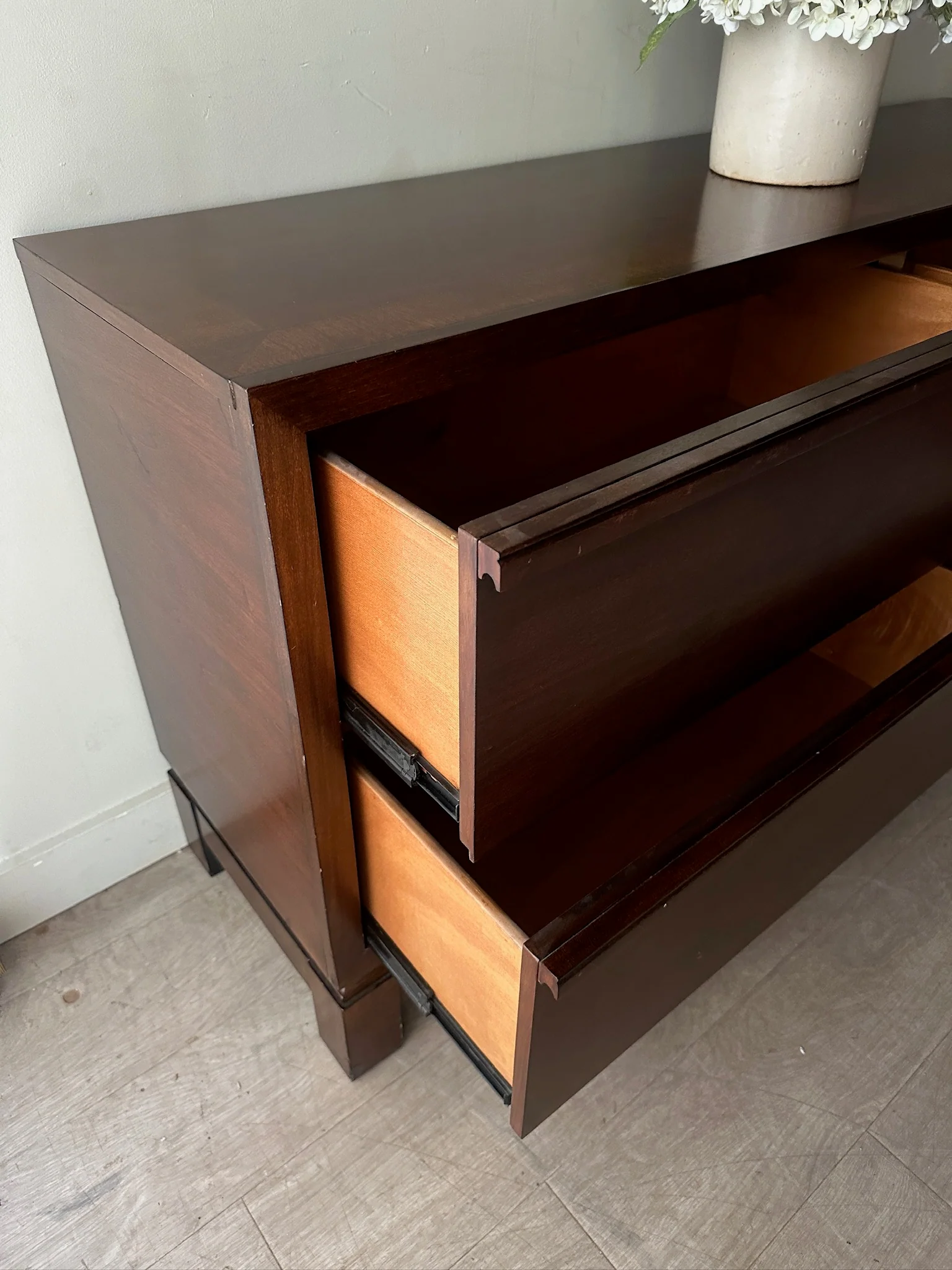 Legacy walnut dresser - Image 6