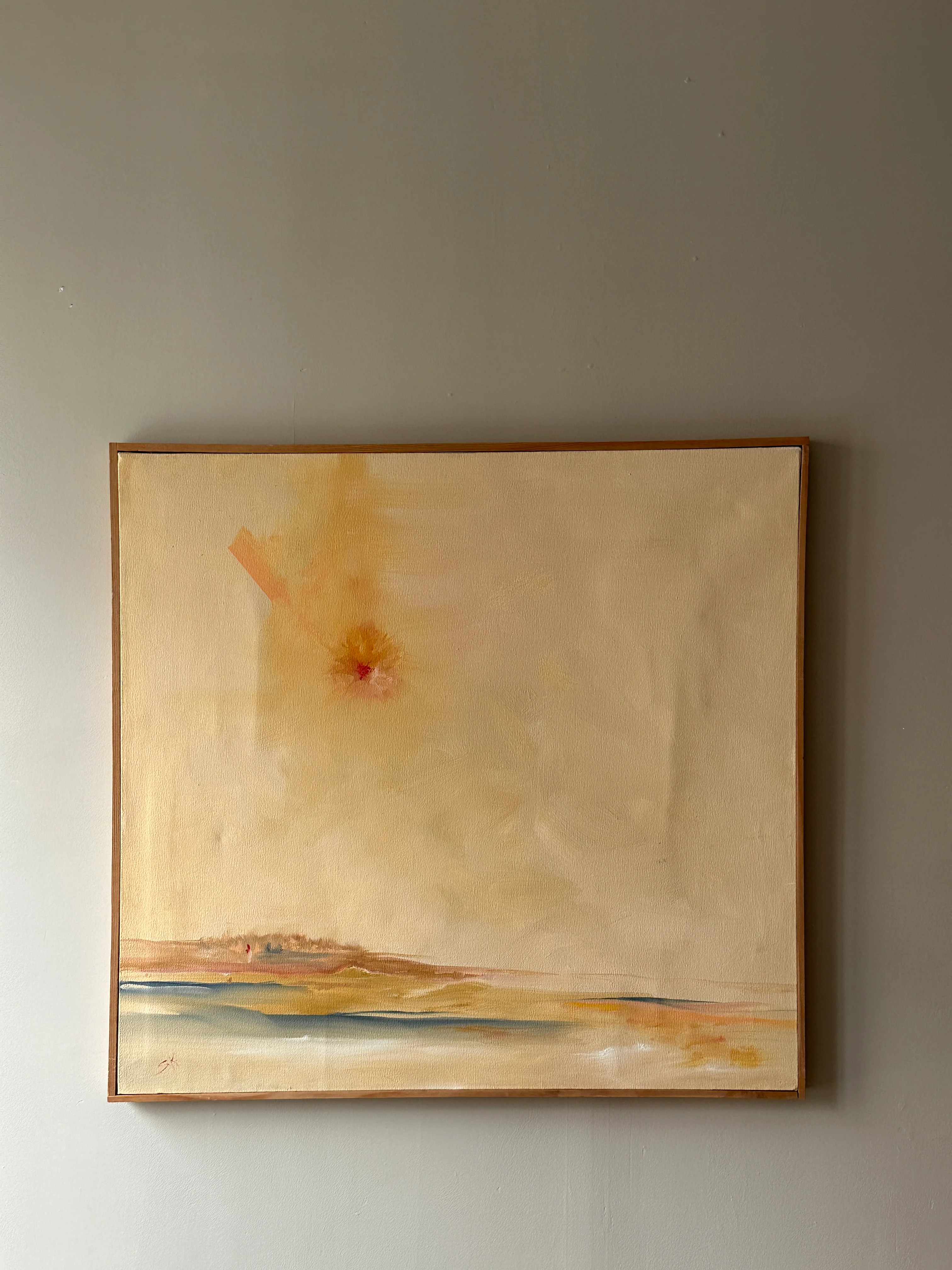 “Light Source” painting by S. Klein