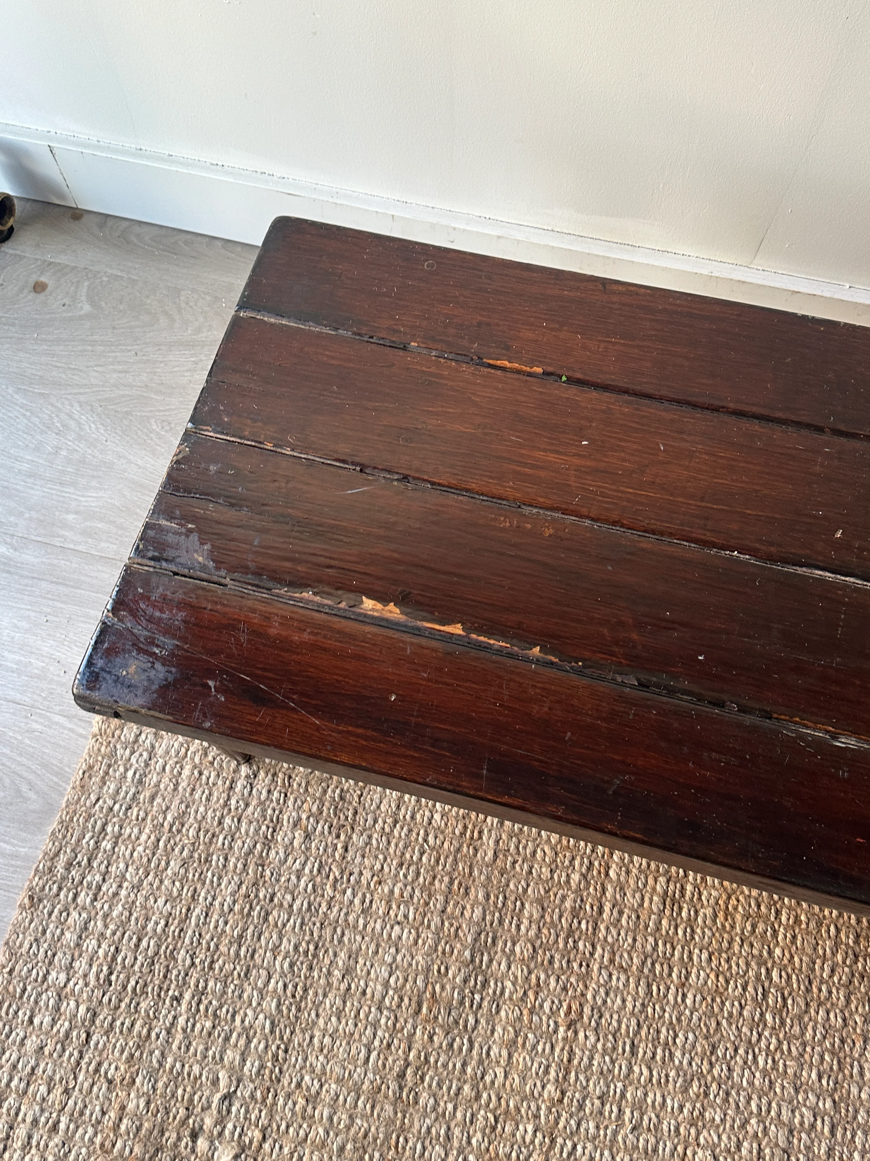 Long plank coffee table - Image 4