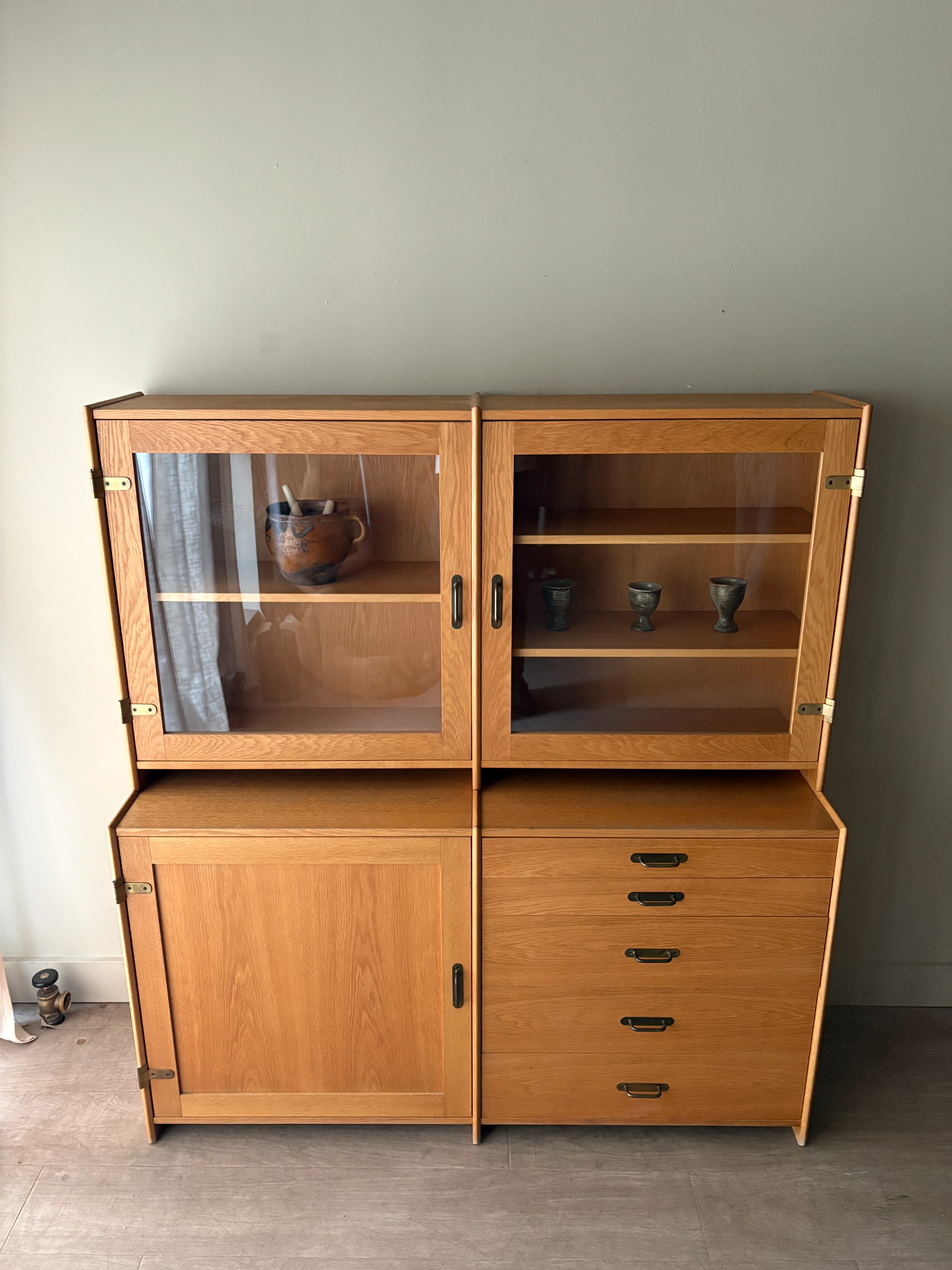 Lyby Mobler Danish oak hutch - Image 2