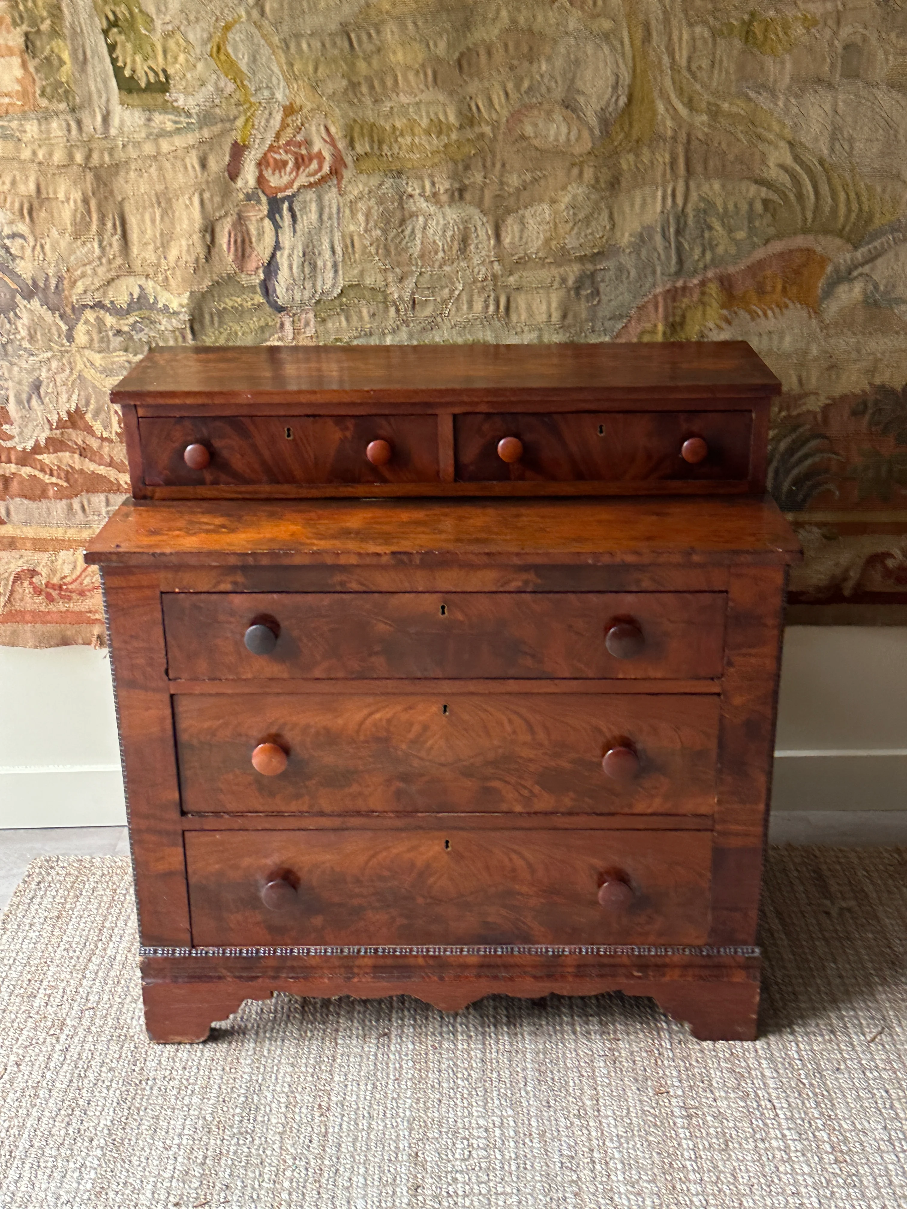 Mahogany empire dresser - Image 3