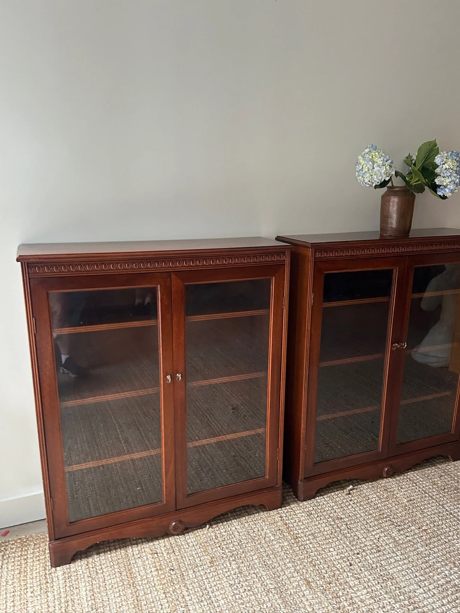 Mahogany Glass Display Cases - Image 3