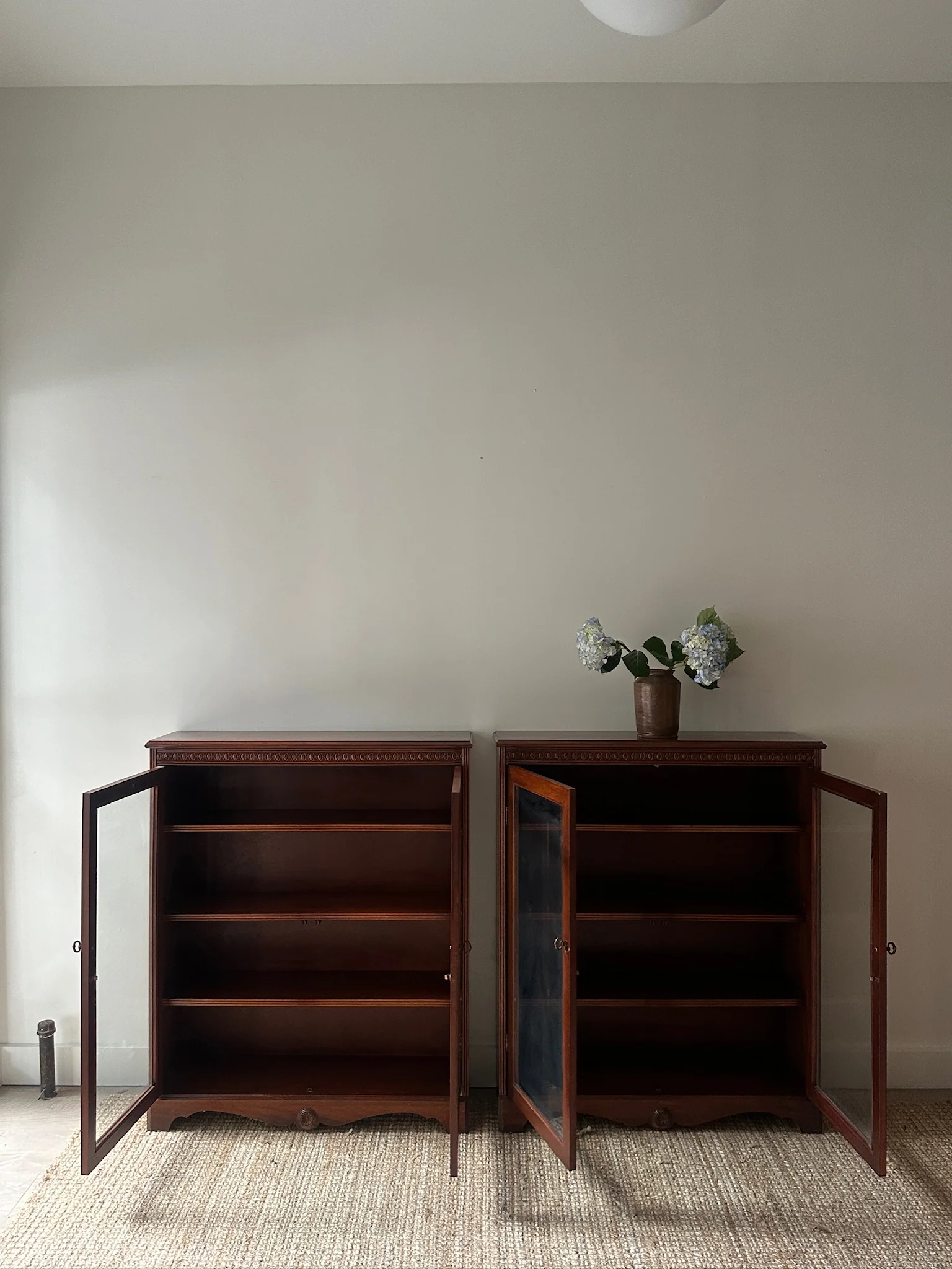 Mahogany Glass Display Cases - Image 4