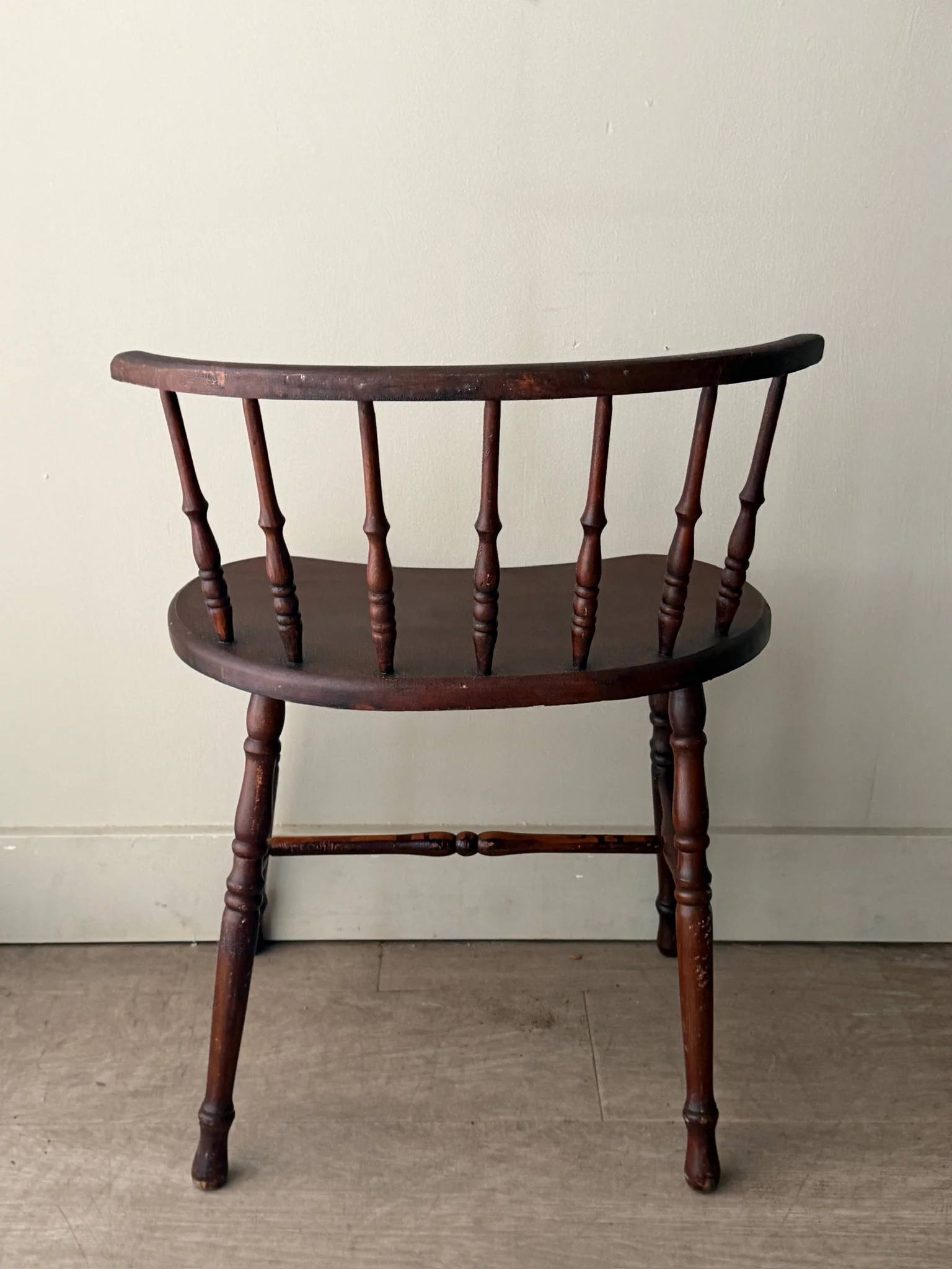 Mahogany vanity stool - Image 4