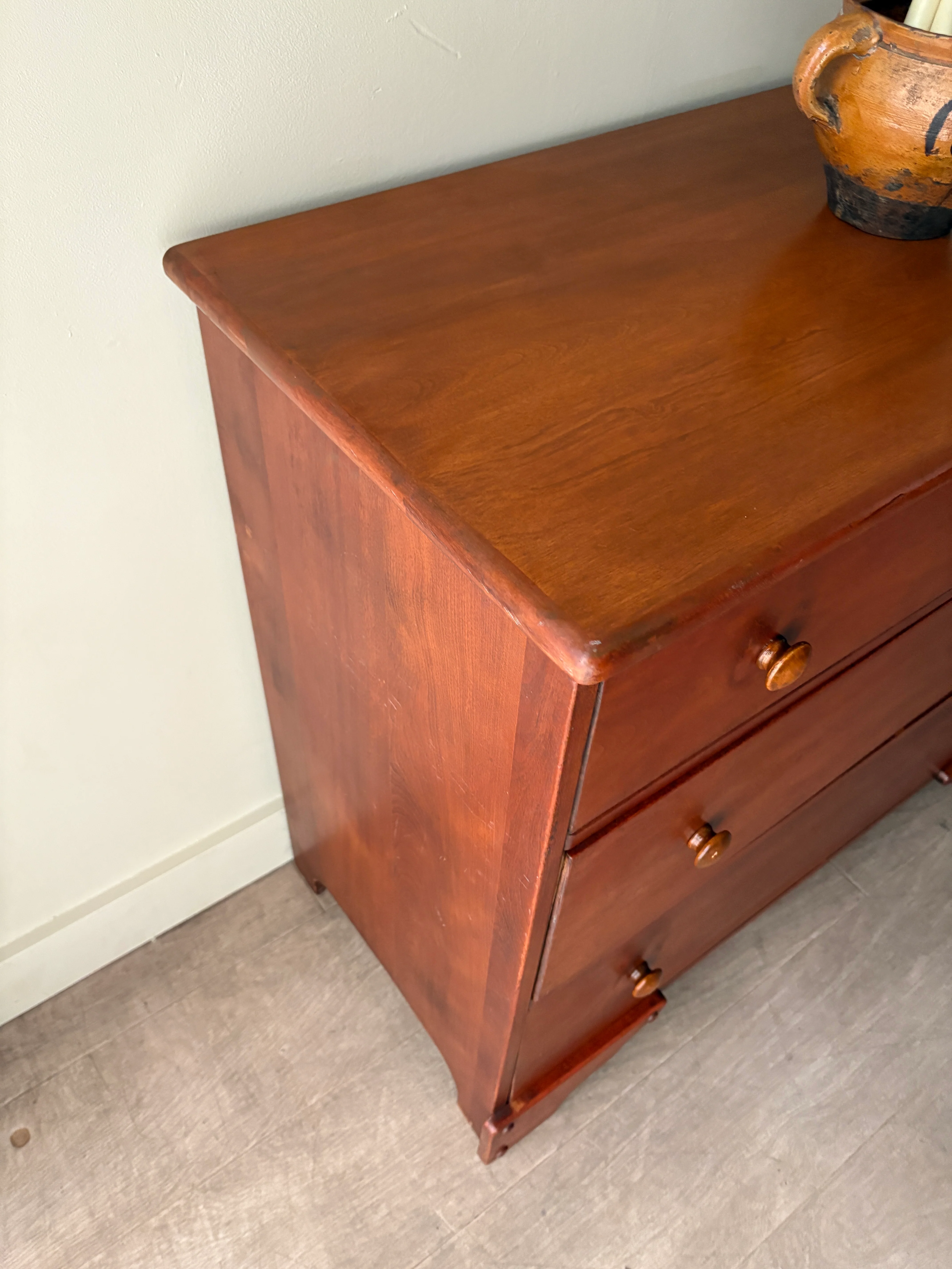 Maple 3 drawer dresser - Image 3