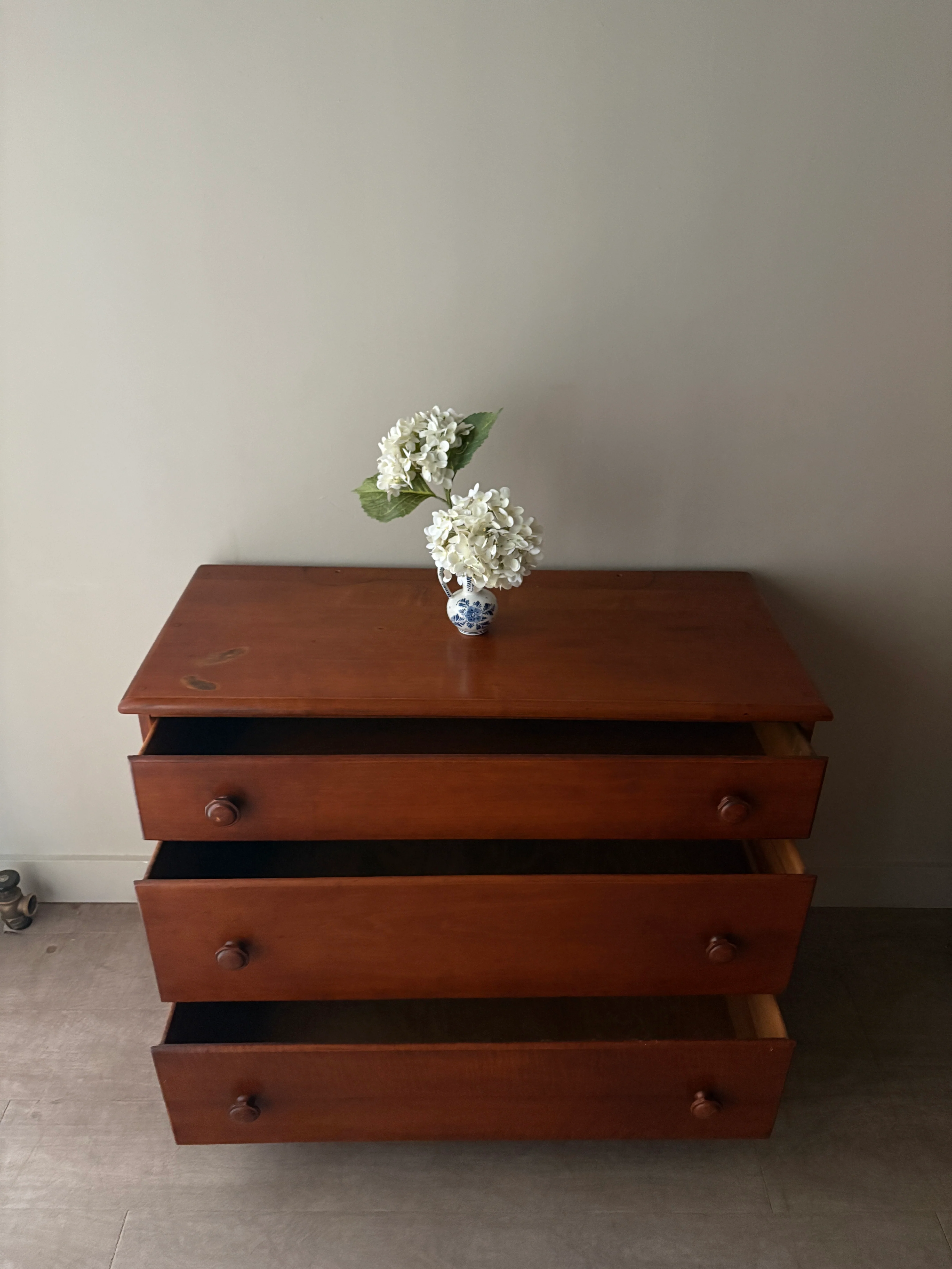 Maple 3 drawer dresser - Image 7