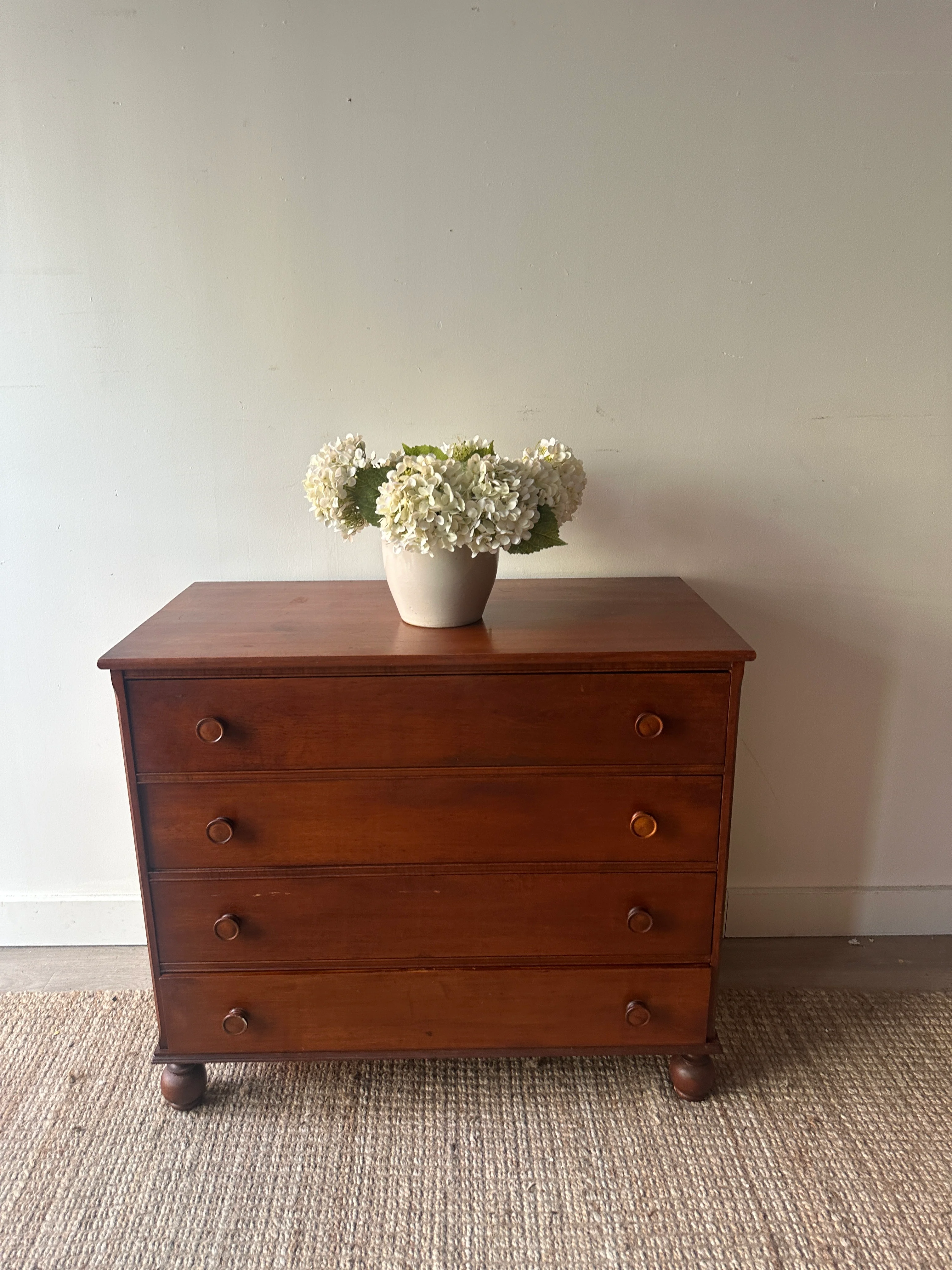 Maple ball foot dresser - Image 2