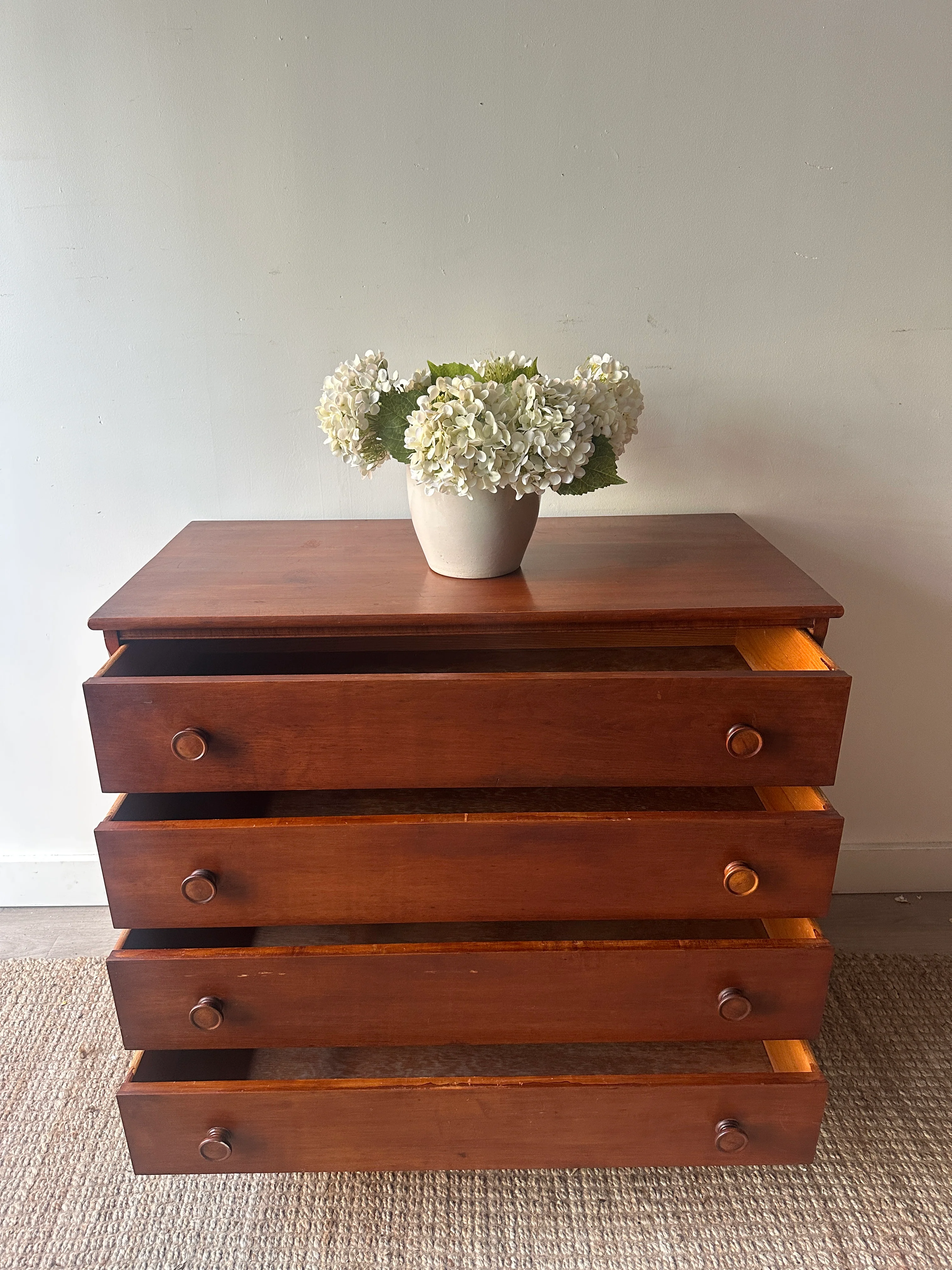 Maple ball foot dresser - Image 5