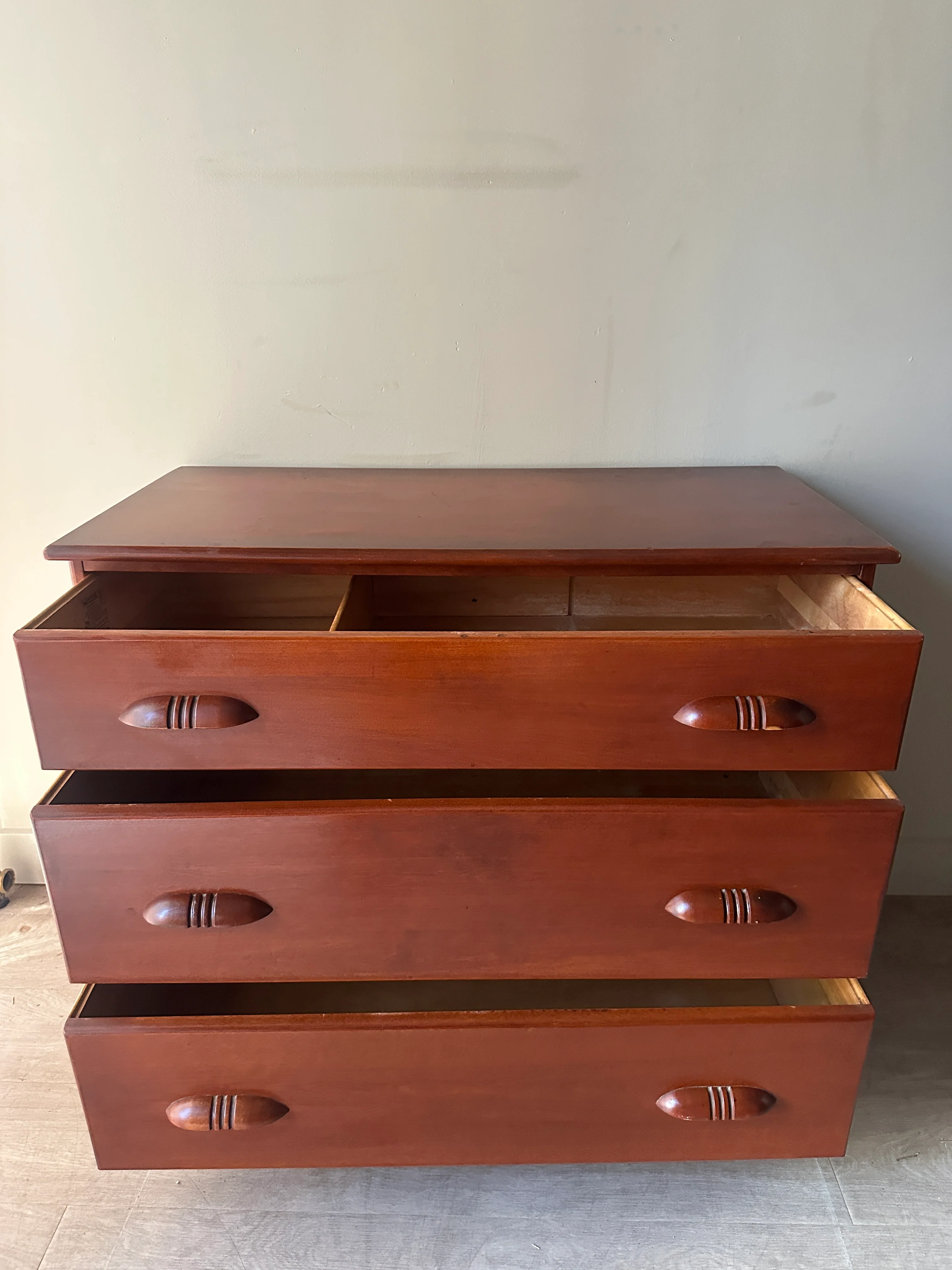 Maple dresser 3 drawers - Image 4