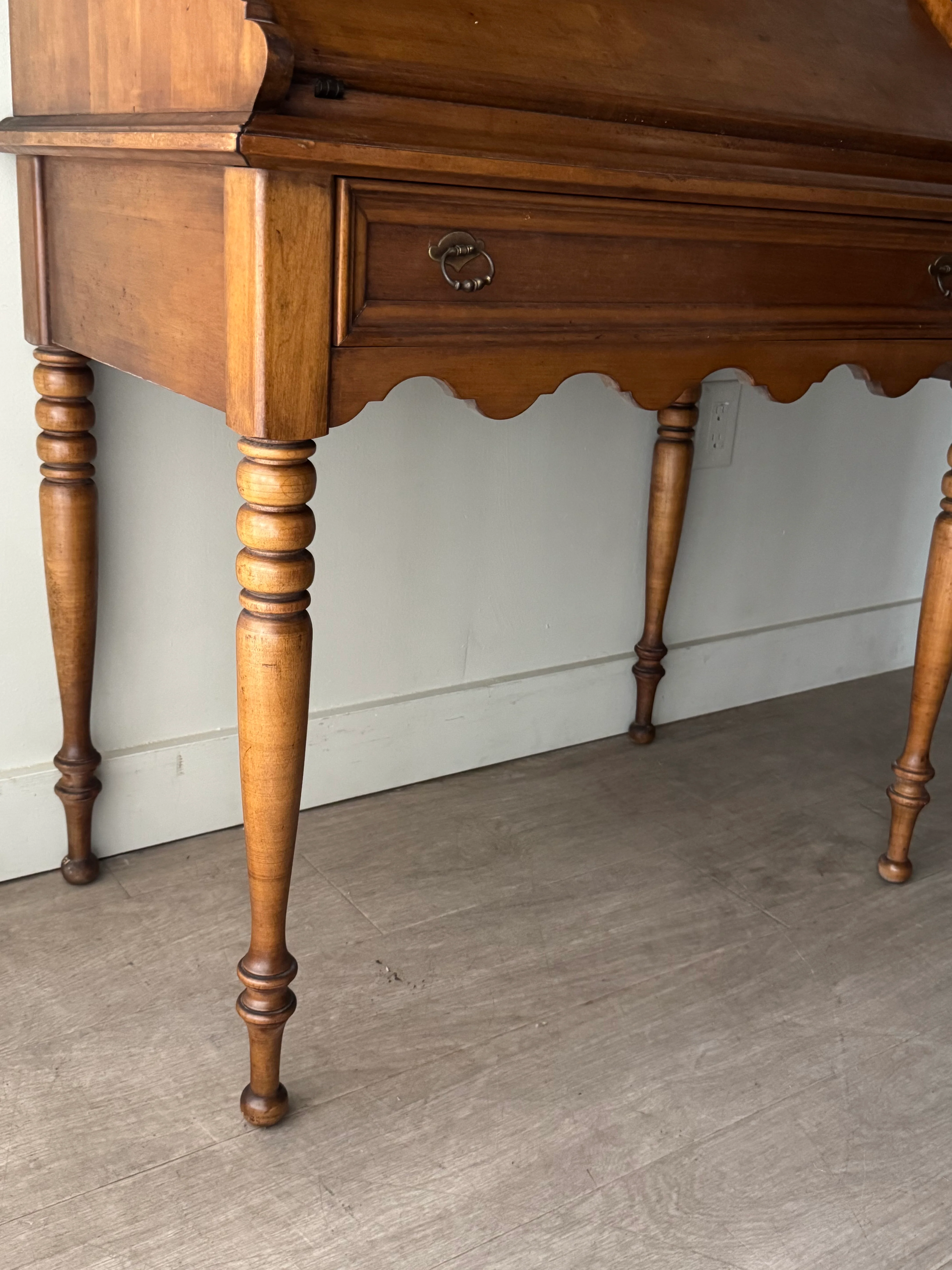 Maple secretary desk - Image 4