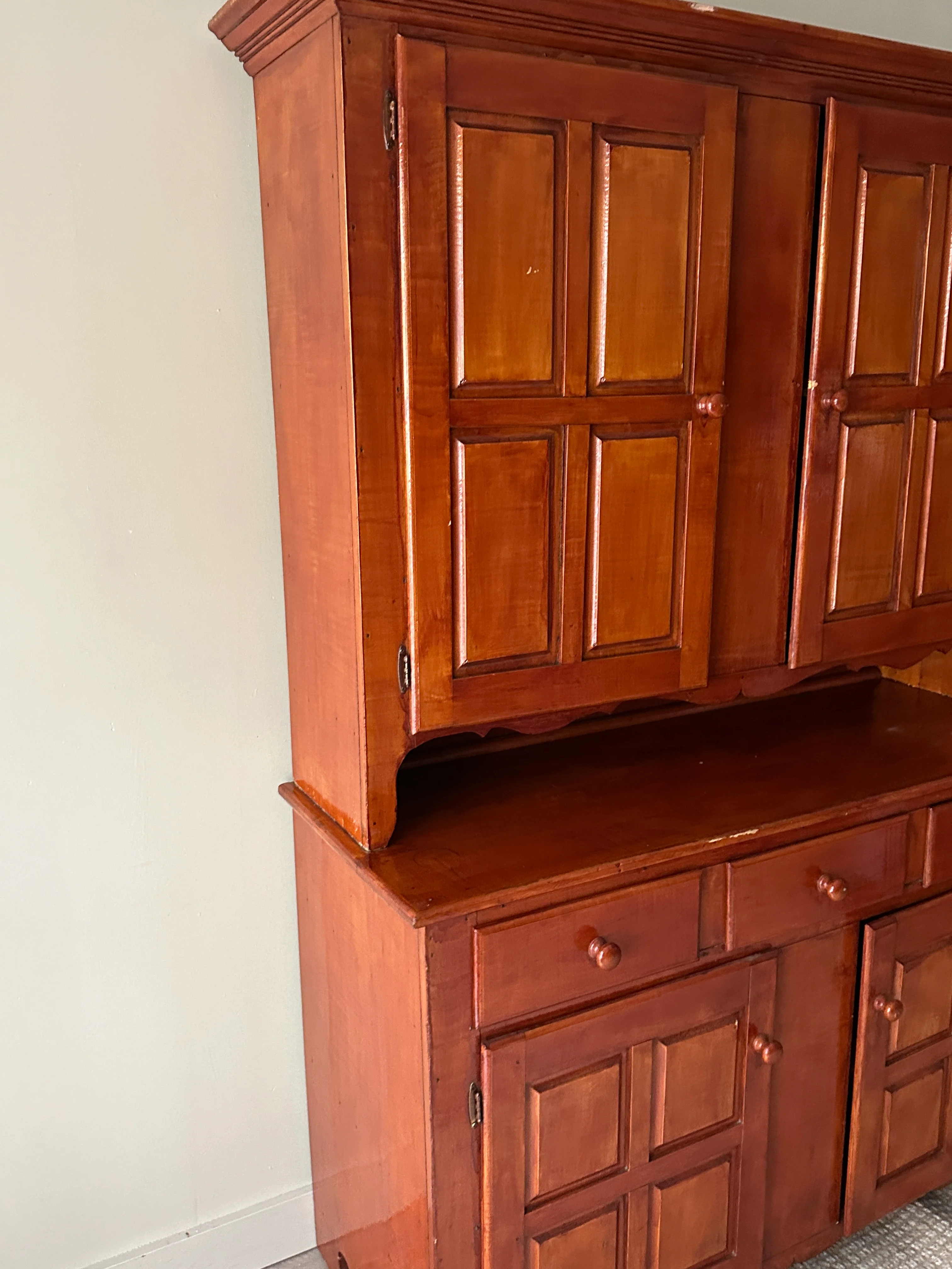 Maple two piece hutch - Image 3