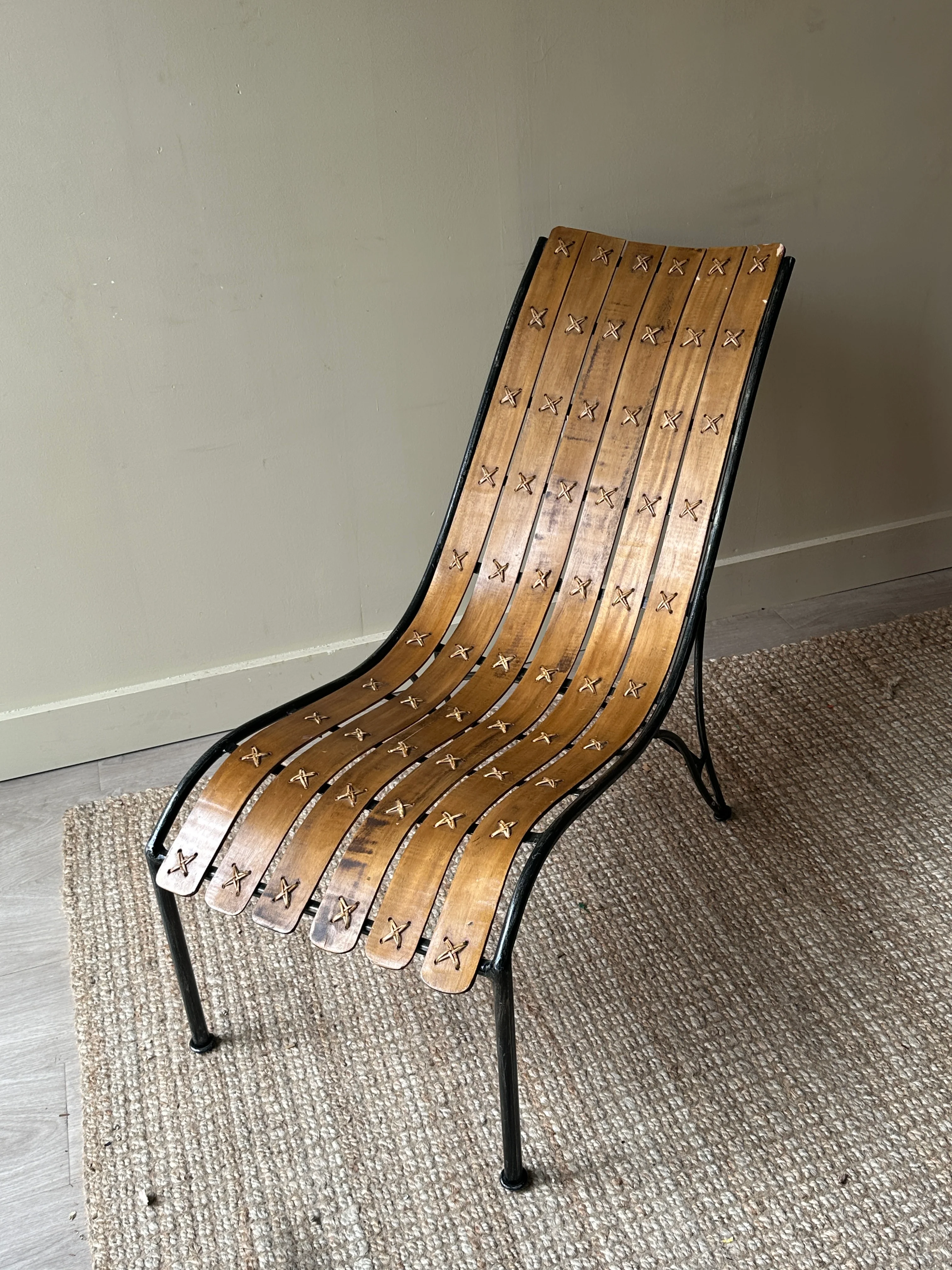 Mental bentwood lounge chair - Image 2