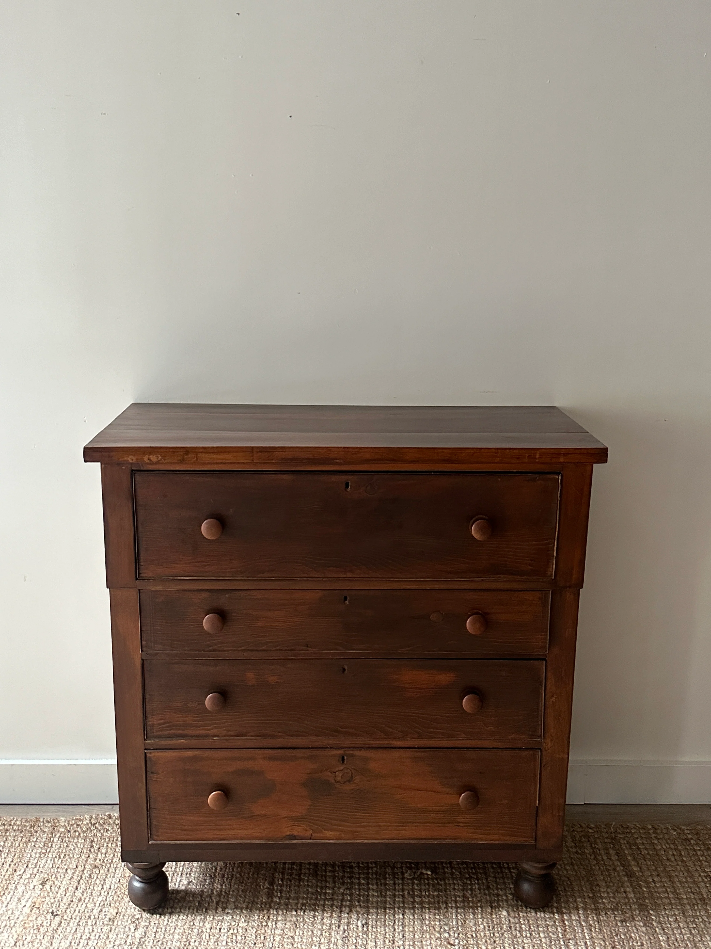 Mixed wood empire dresser - Image 2