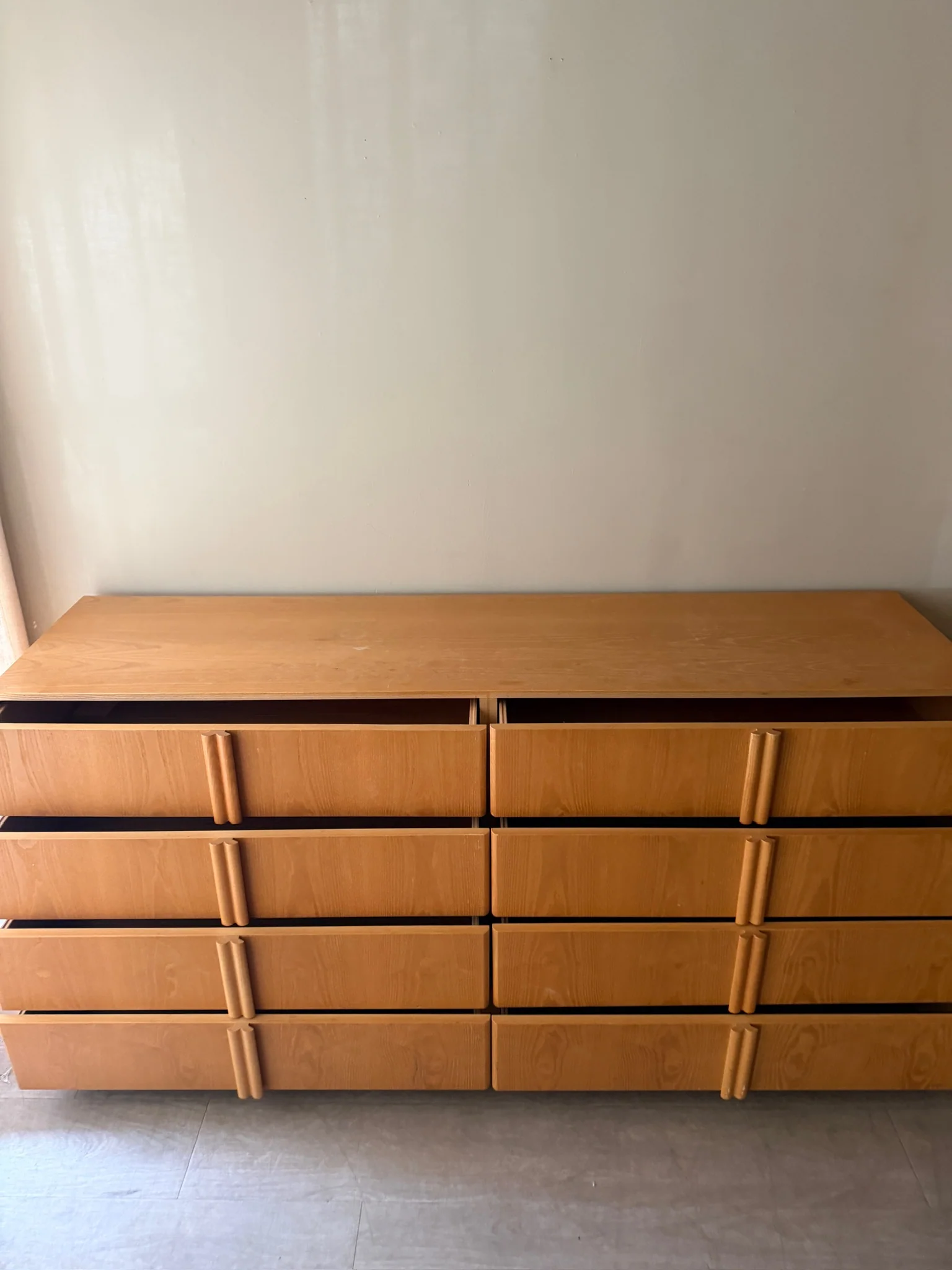 Nordisk Andels-Eksport Danish oak 8 drawer dresser - Image 5