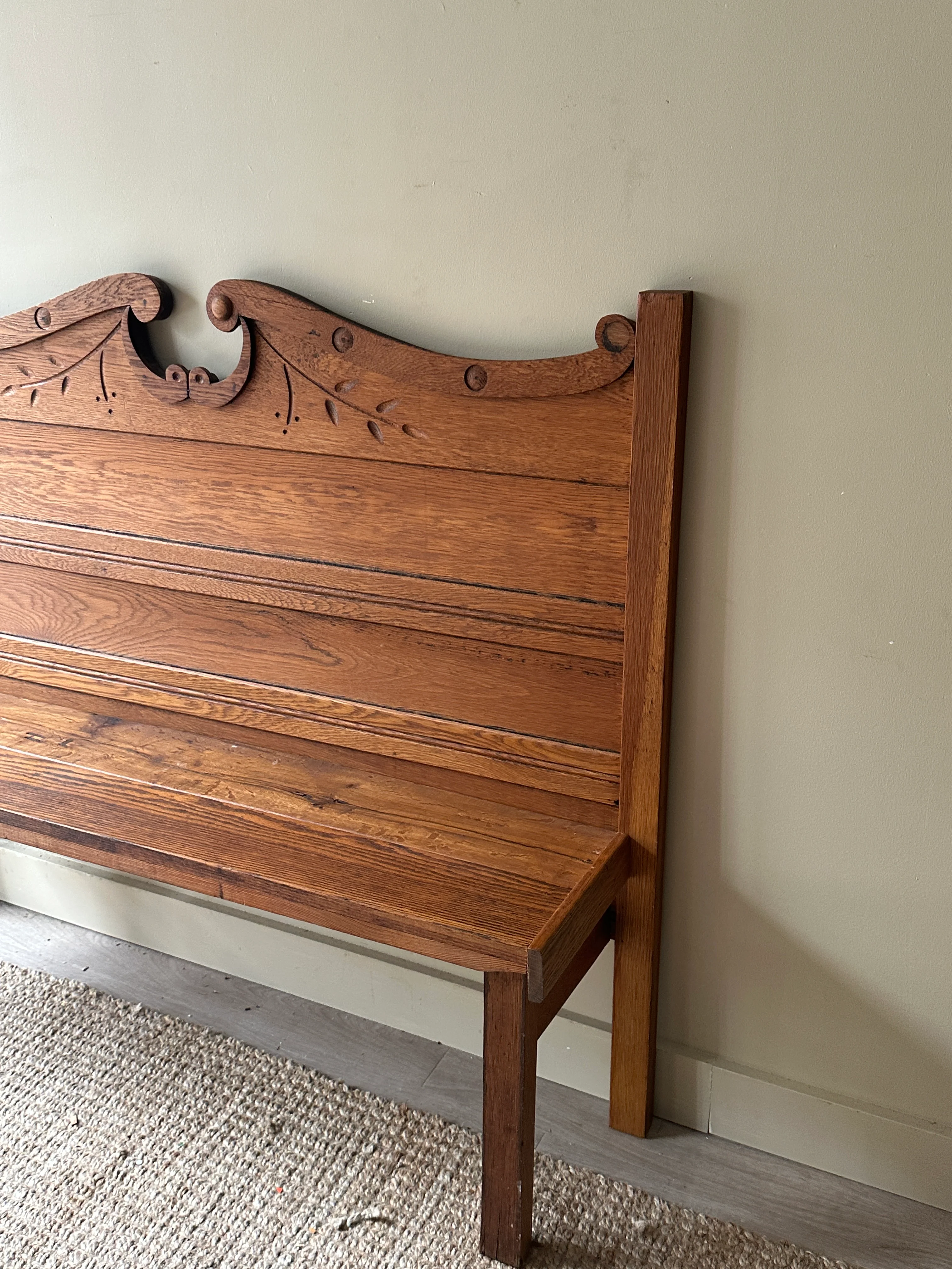Oak bench - Image 4