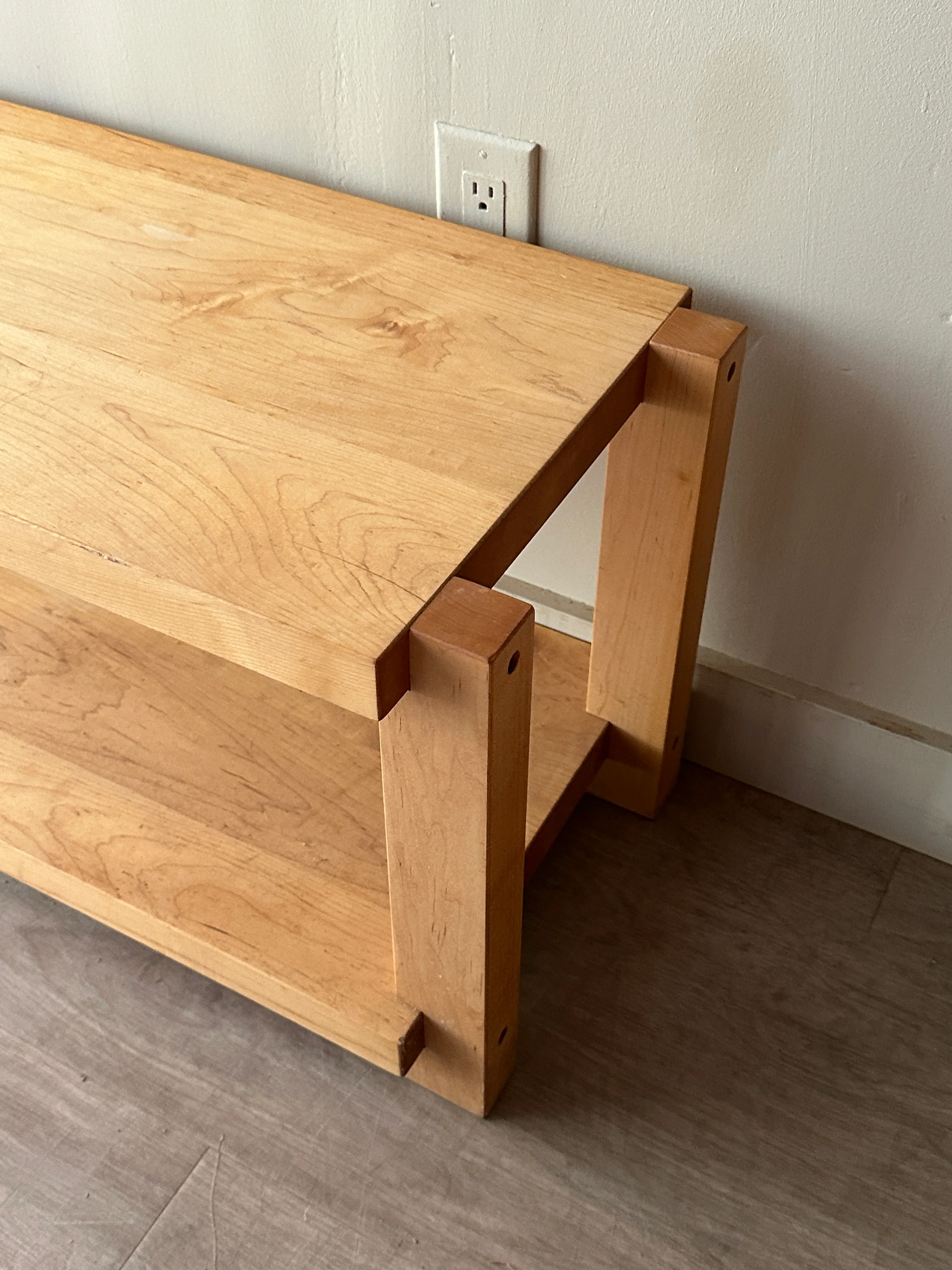 Oak coffee table - Image 4