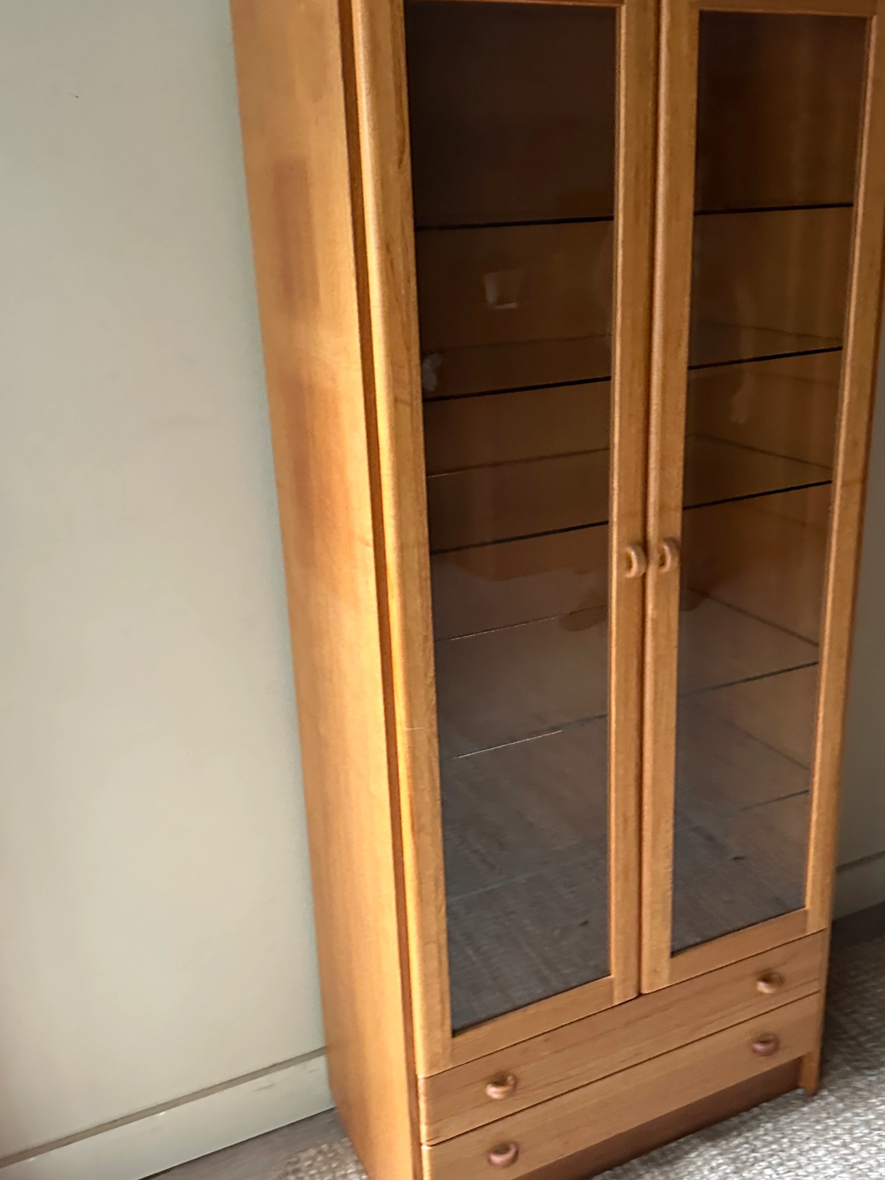 Oak display case - Image 2