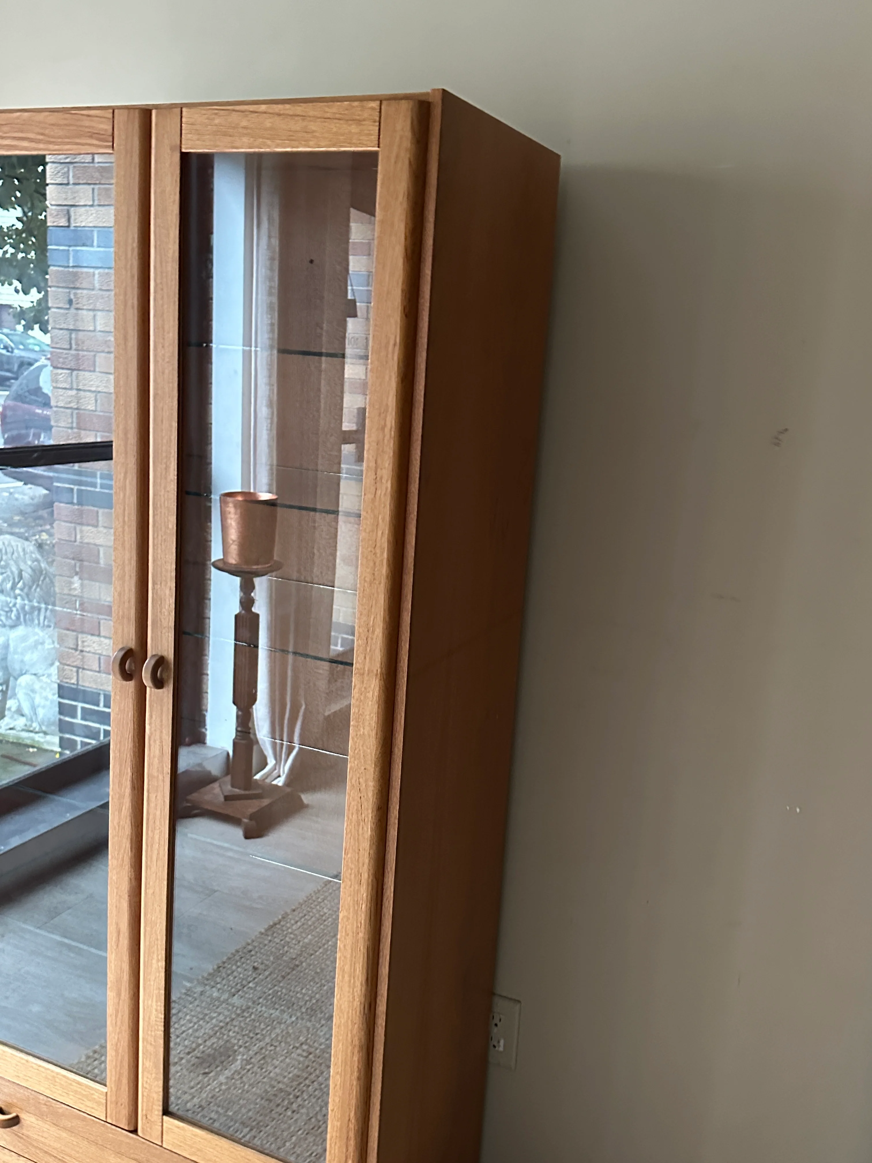 Oak display case - Image 3
