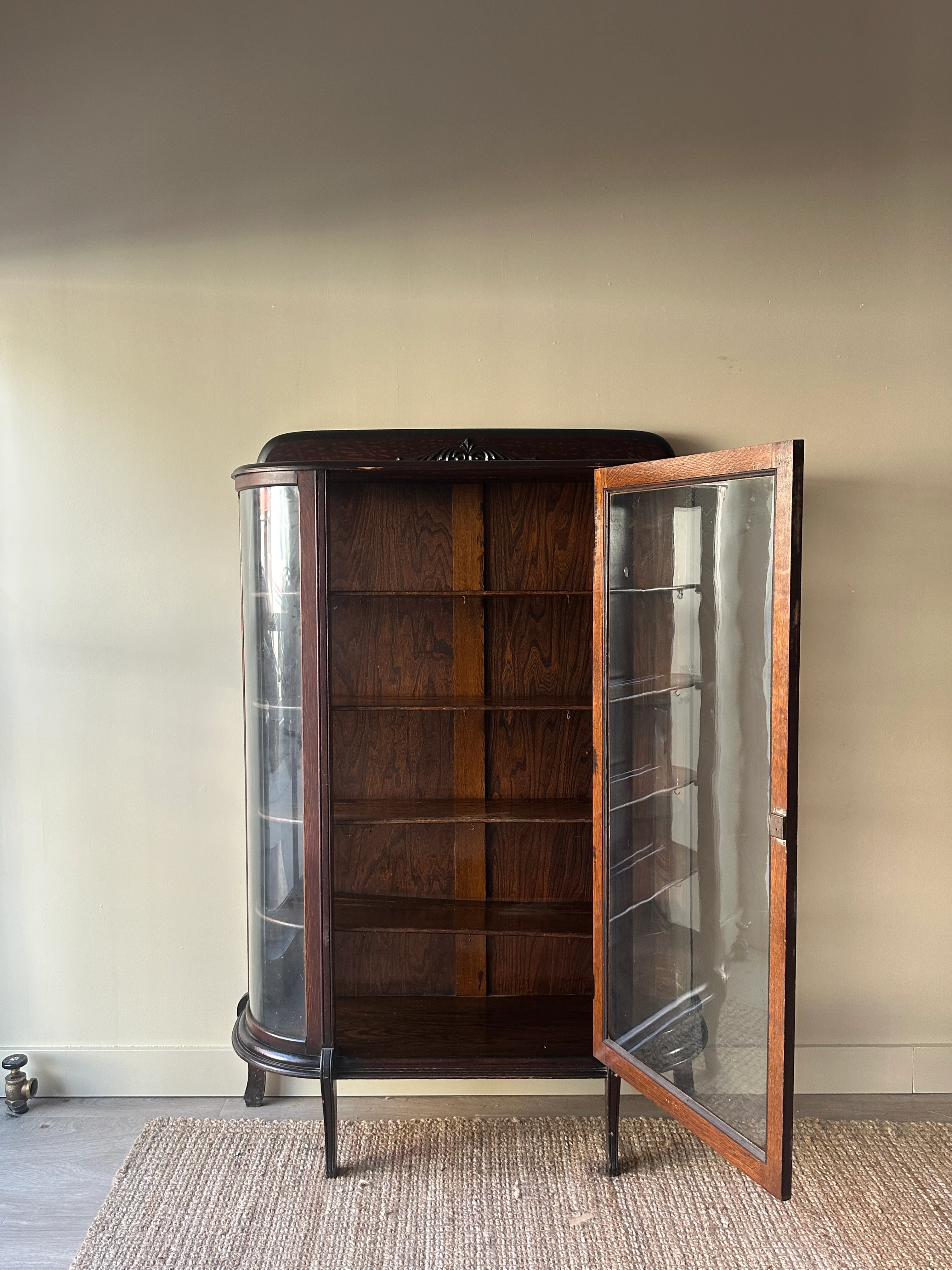 Oak display case - Image 5