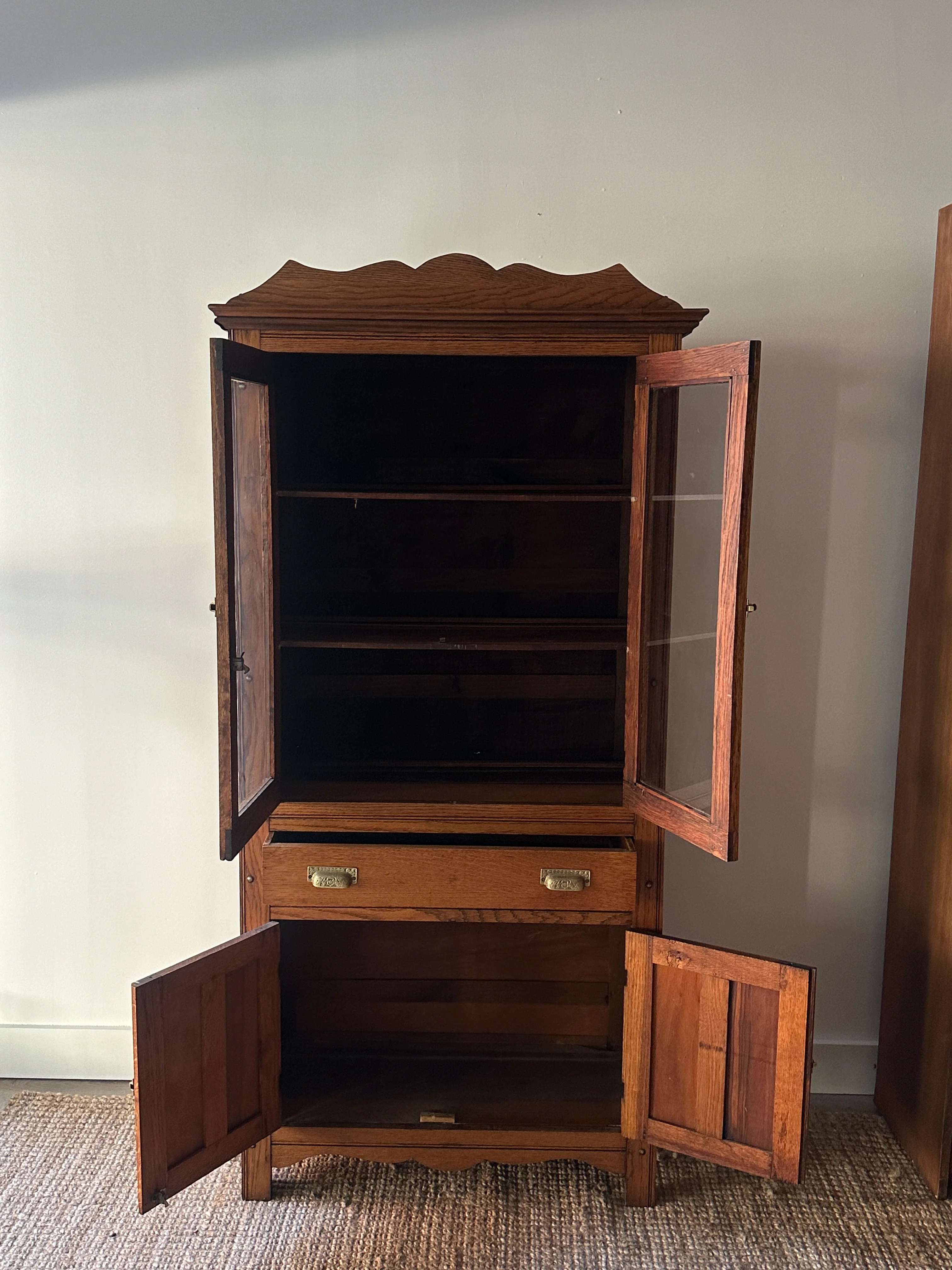 Oak hutch - Image 3